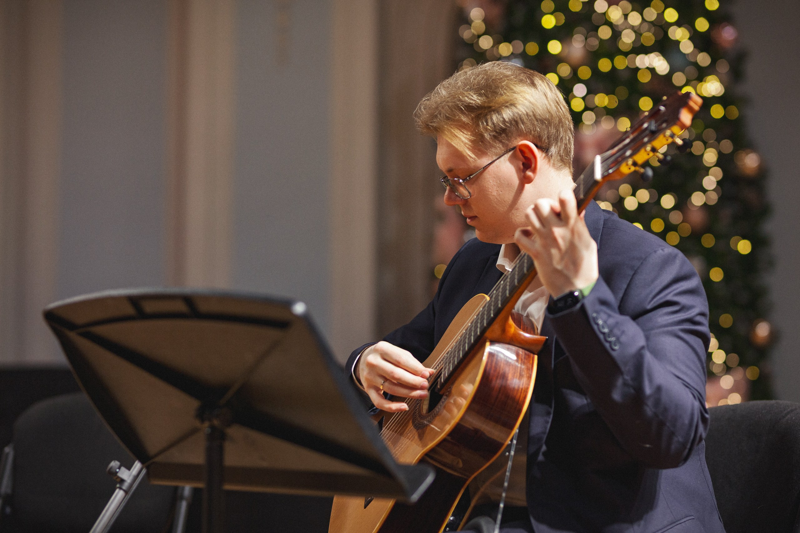 Московское гитарное трио в Московской консерватории. Дмитрий Бородаев