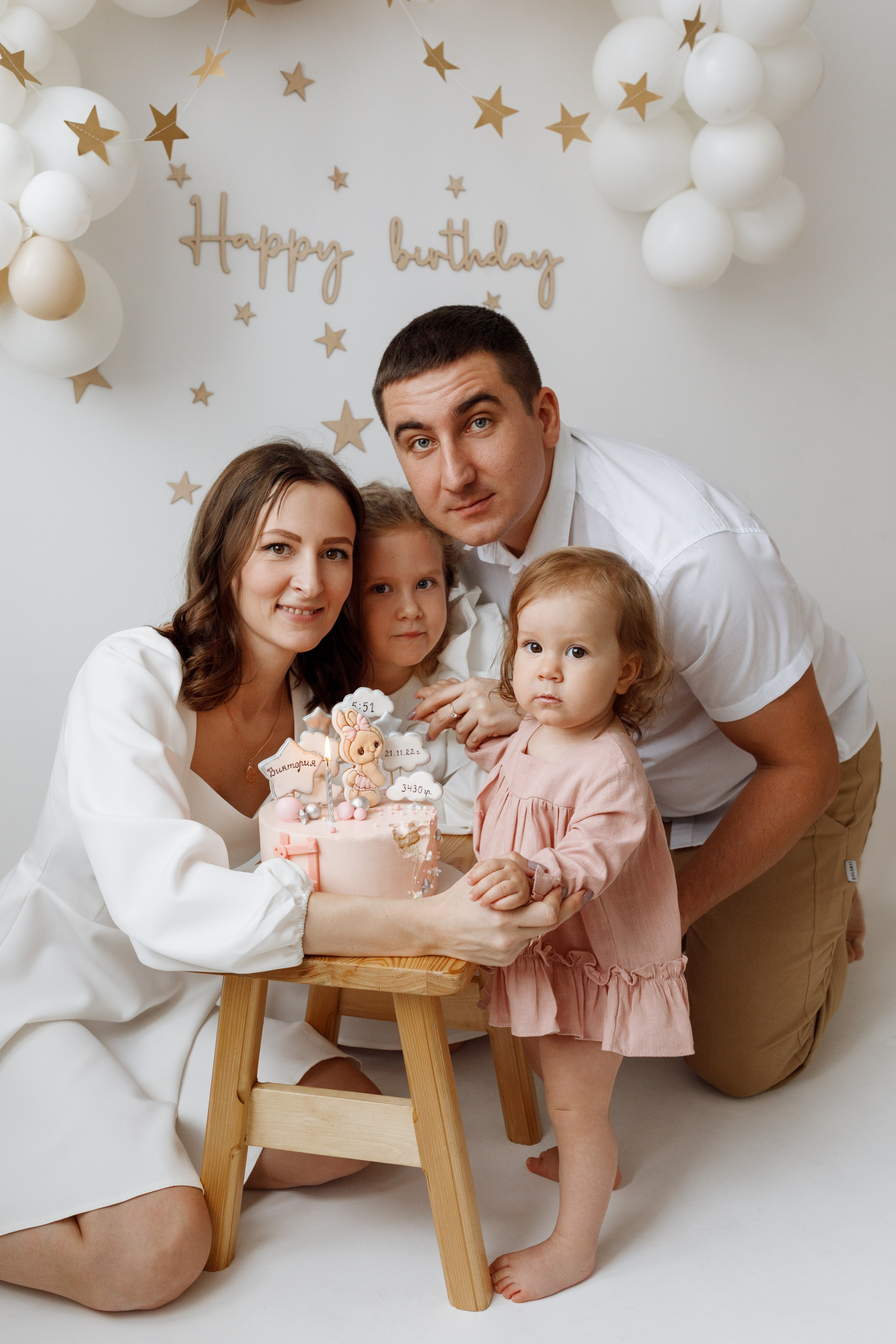 Викуле 1 год и ее первая ванна с колечками. Фотограф на годик Хабаровск Детский и семейный фотограф в Хабаровске Юлия Матвиенко