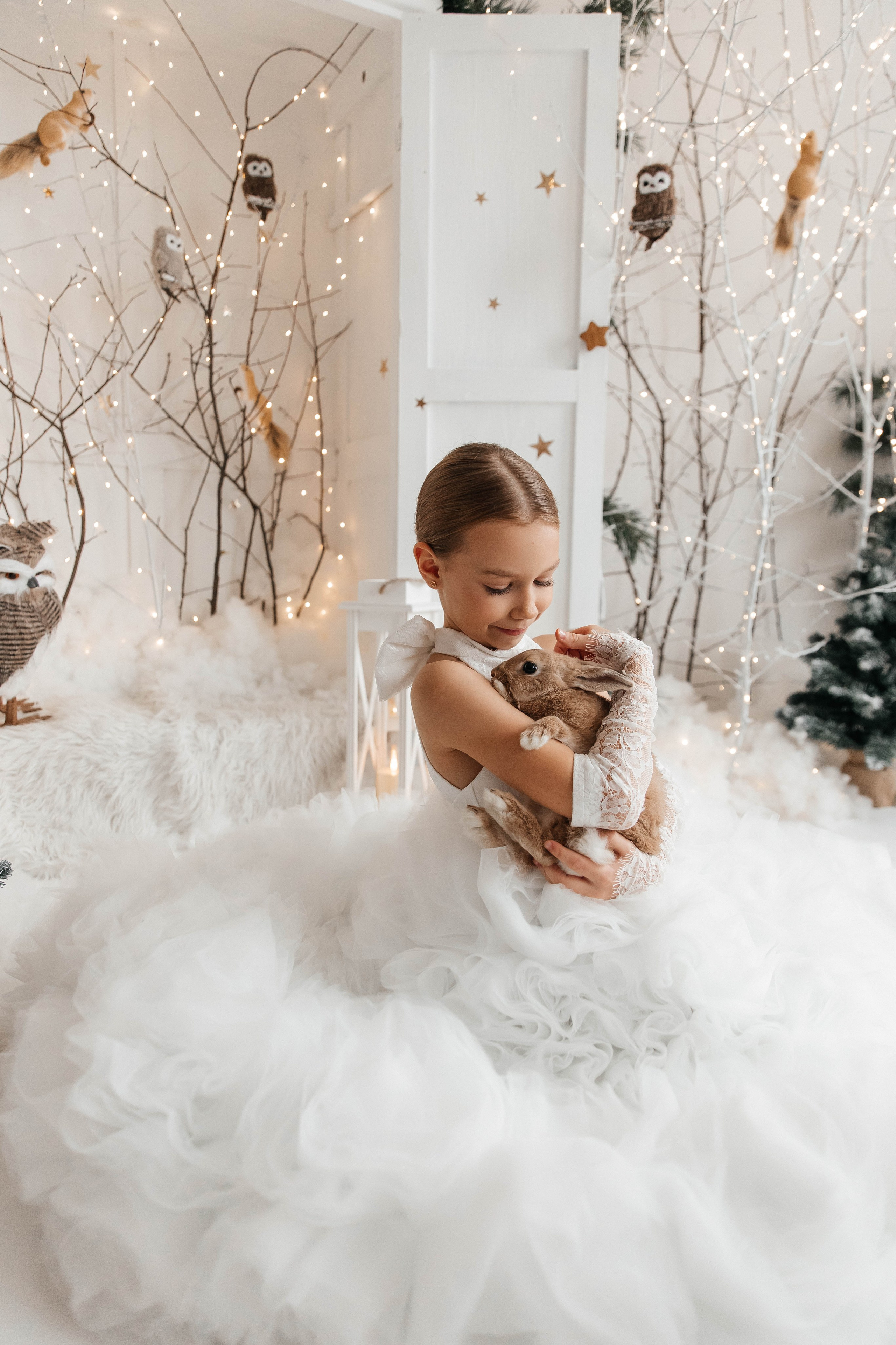 Волшебный лес c кроликом🐇. First-foto.ru