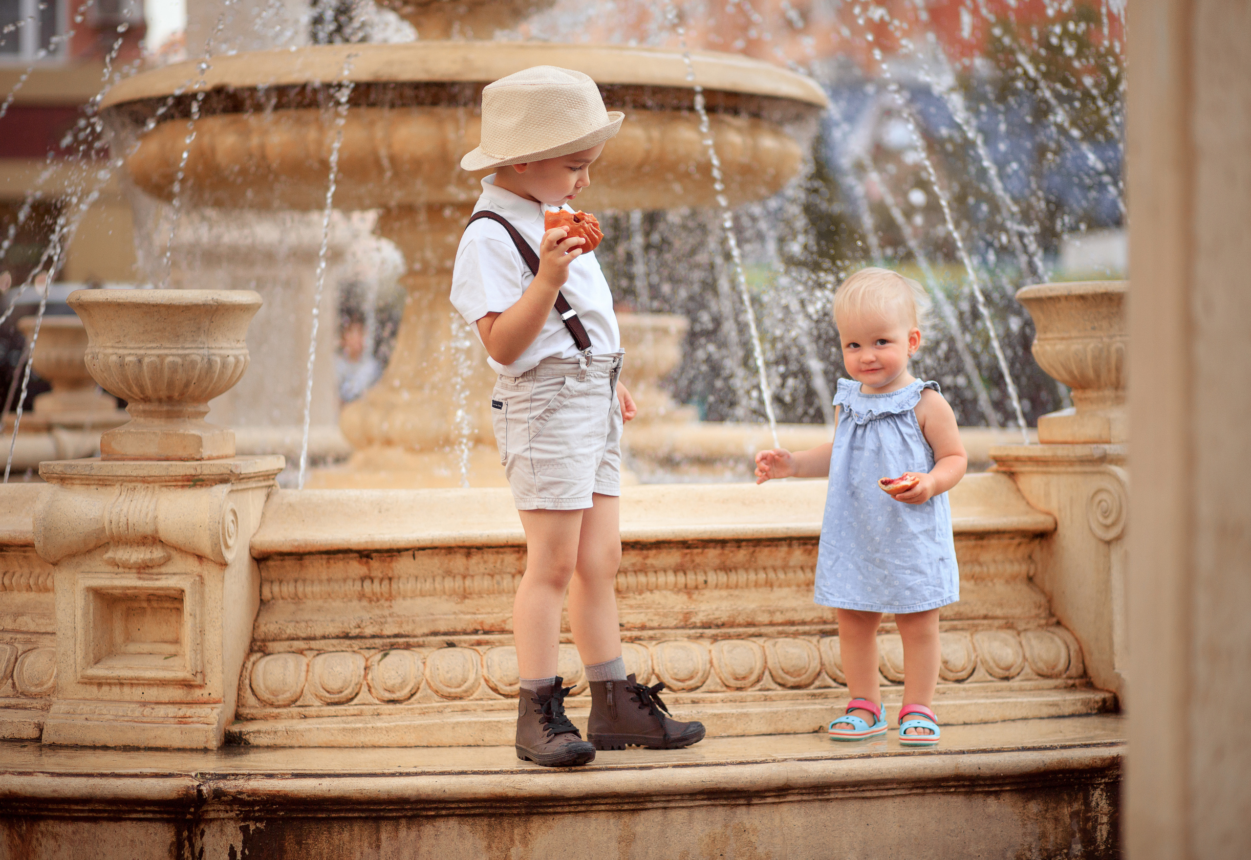 Малышка и Булочка))))). Семейный и детский фотограф в Краснодаре Лафета Алена
