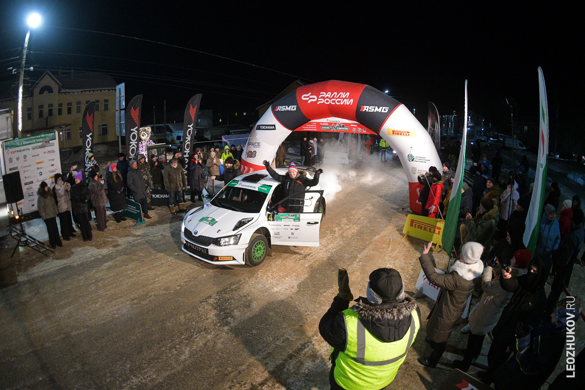 Rally Suvorov 2026. Sports photographer Leonid Zhukov