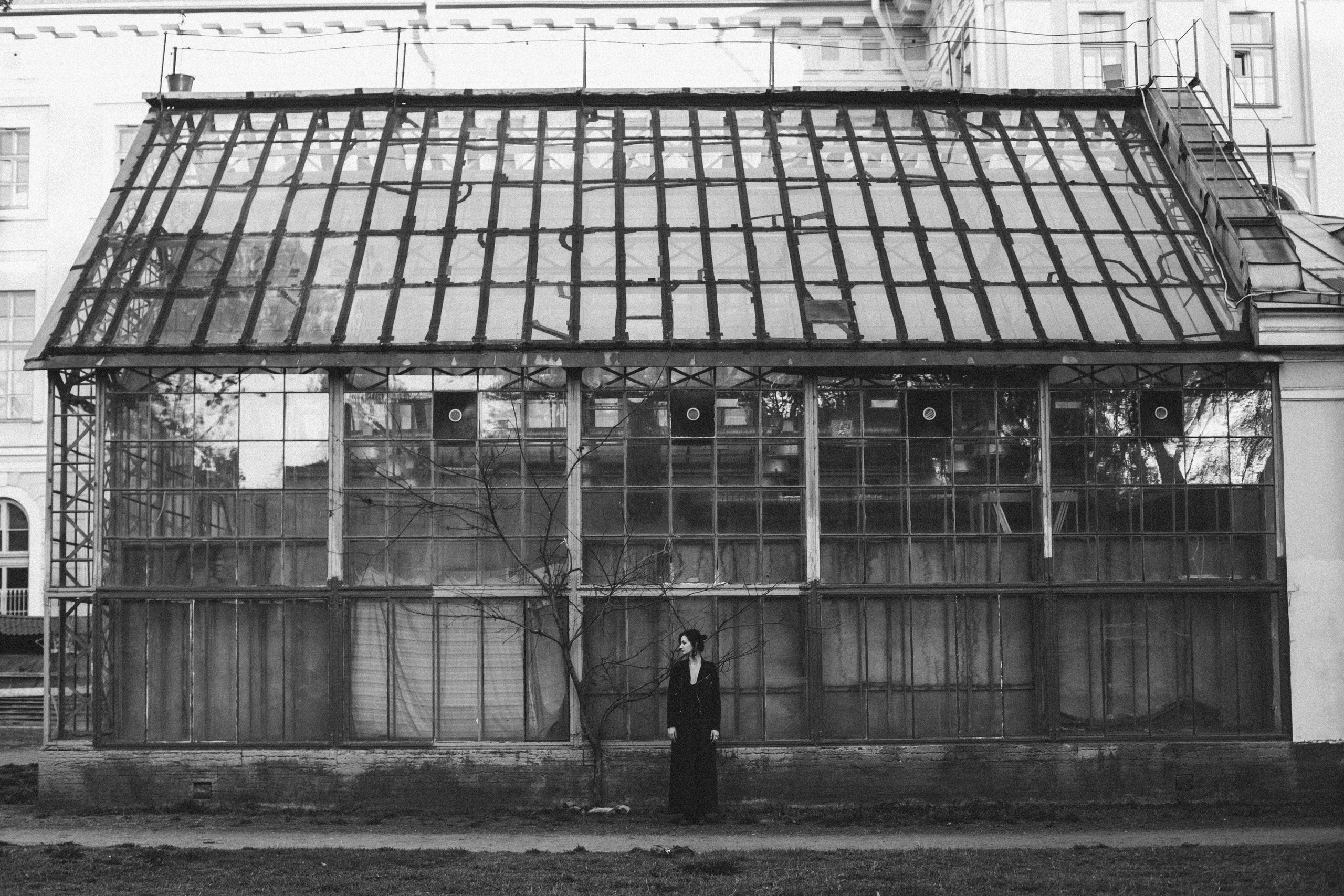 чб портрет в Петербурге