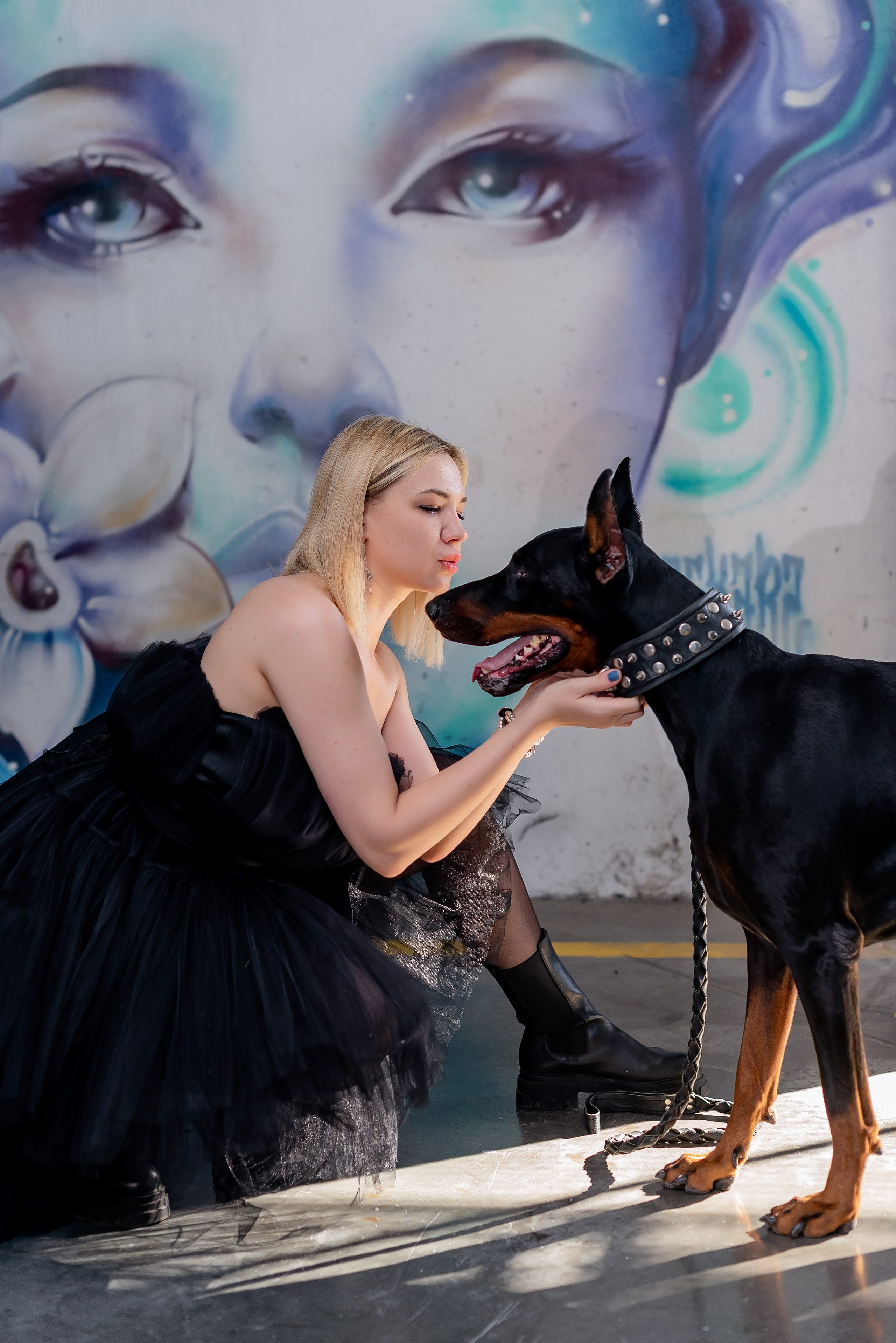 Фотосессия с Доберманом. Фотограф Татьяна Иванчикова