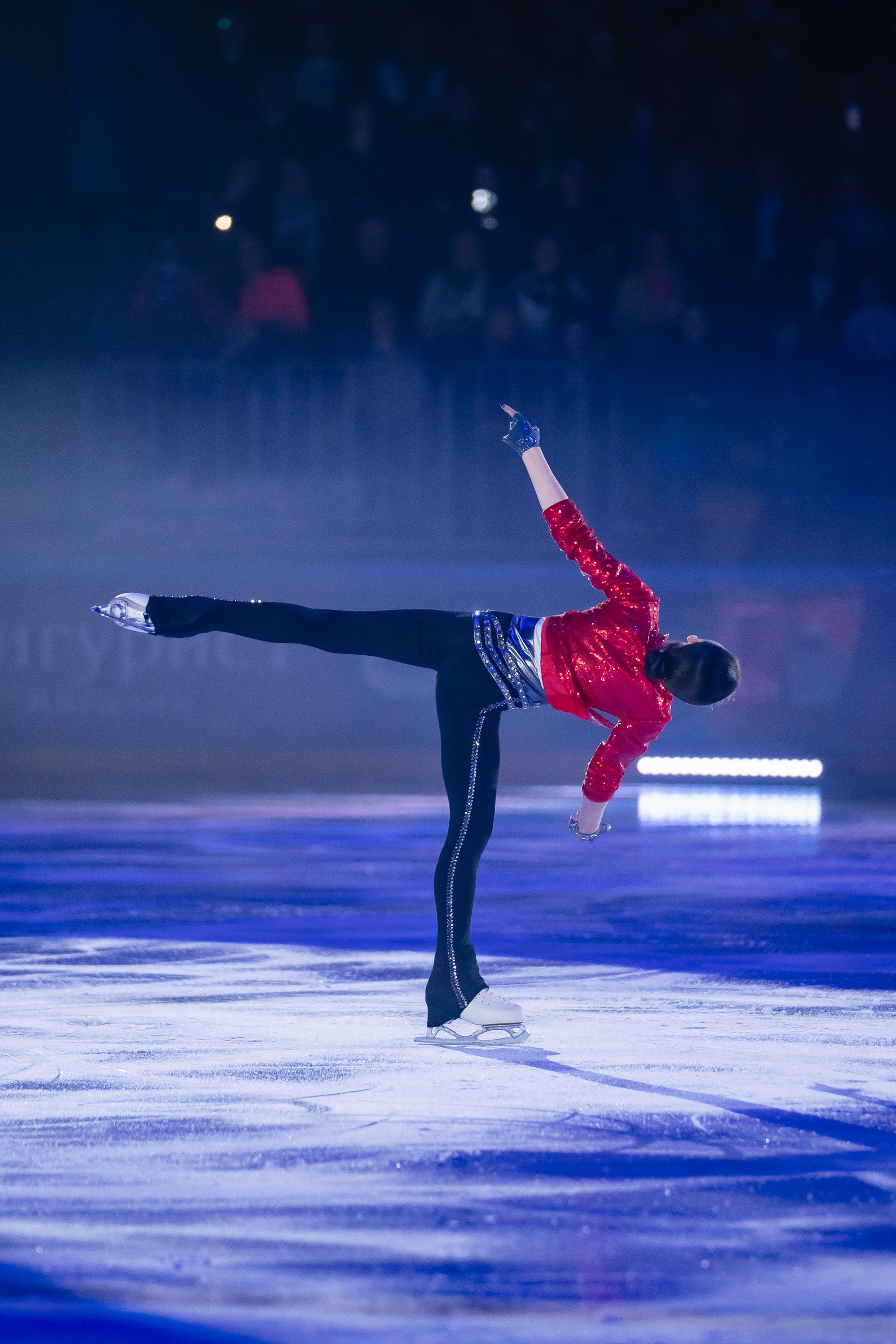 Шоу «Чемпионы на льду» в Новосибирске. Воробьева Ксения — Спортивный и танцевальный фотограф Новосибирск