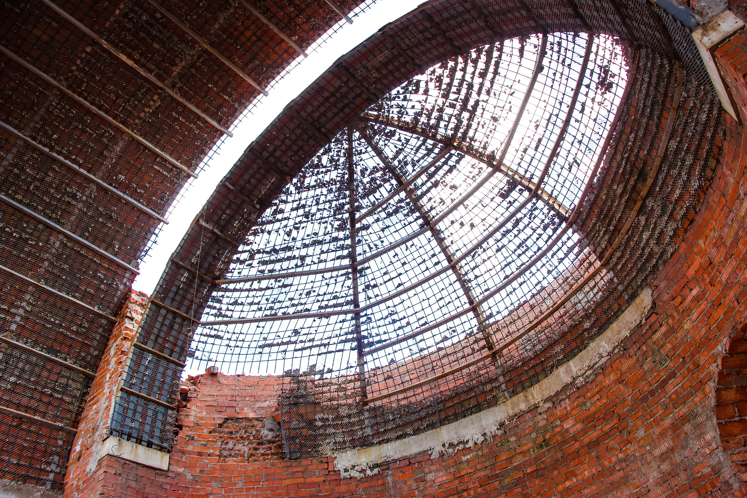 Строительство храма. Московская область г. Лобня. 2021 г. Мария Ткаченко. Документальная фотография