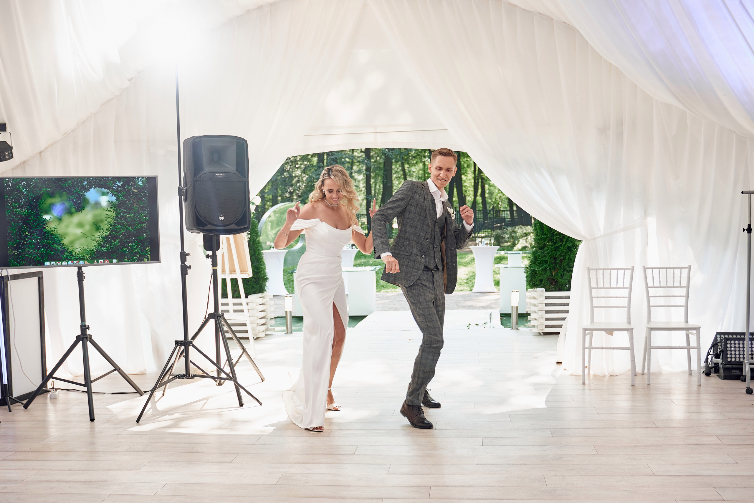 Свадебняа Фотосессия Николая и Анастасии в Кусково