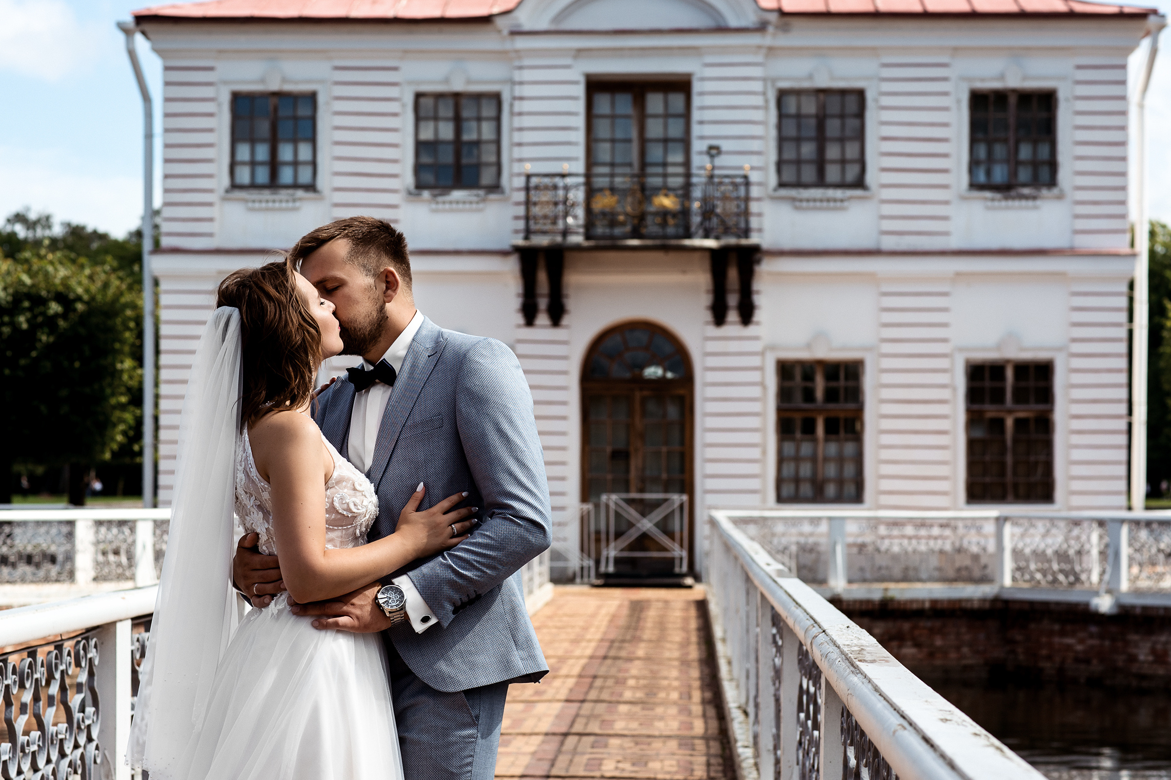Свадьба в Петергофе. Свадебный и семейный фотограф Алексей Аверин