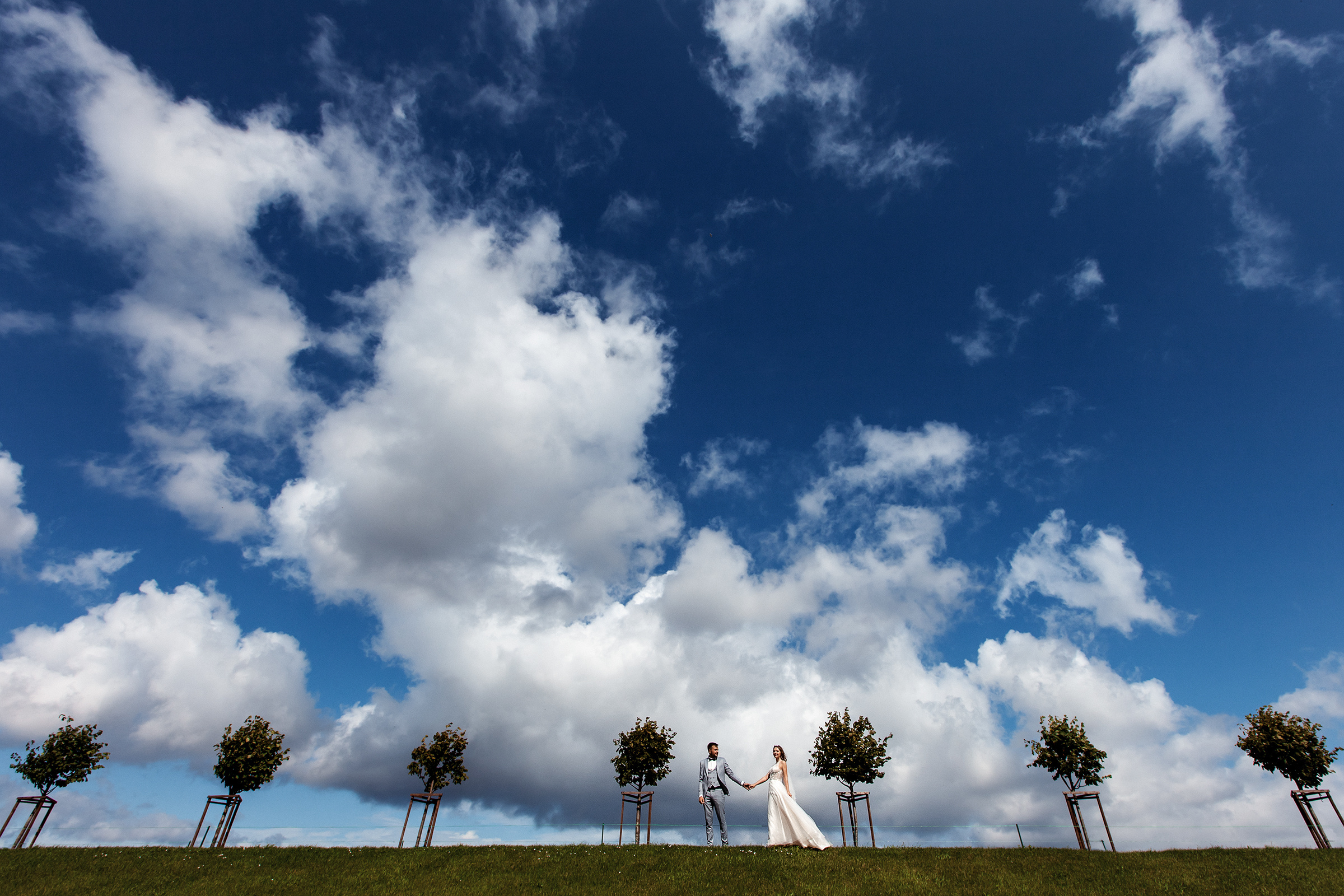 Свадьба в Петергофе. Свадебный и семейный фотограф Алексей Аверин