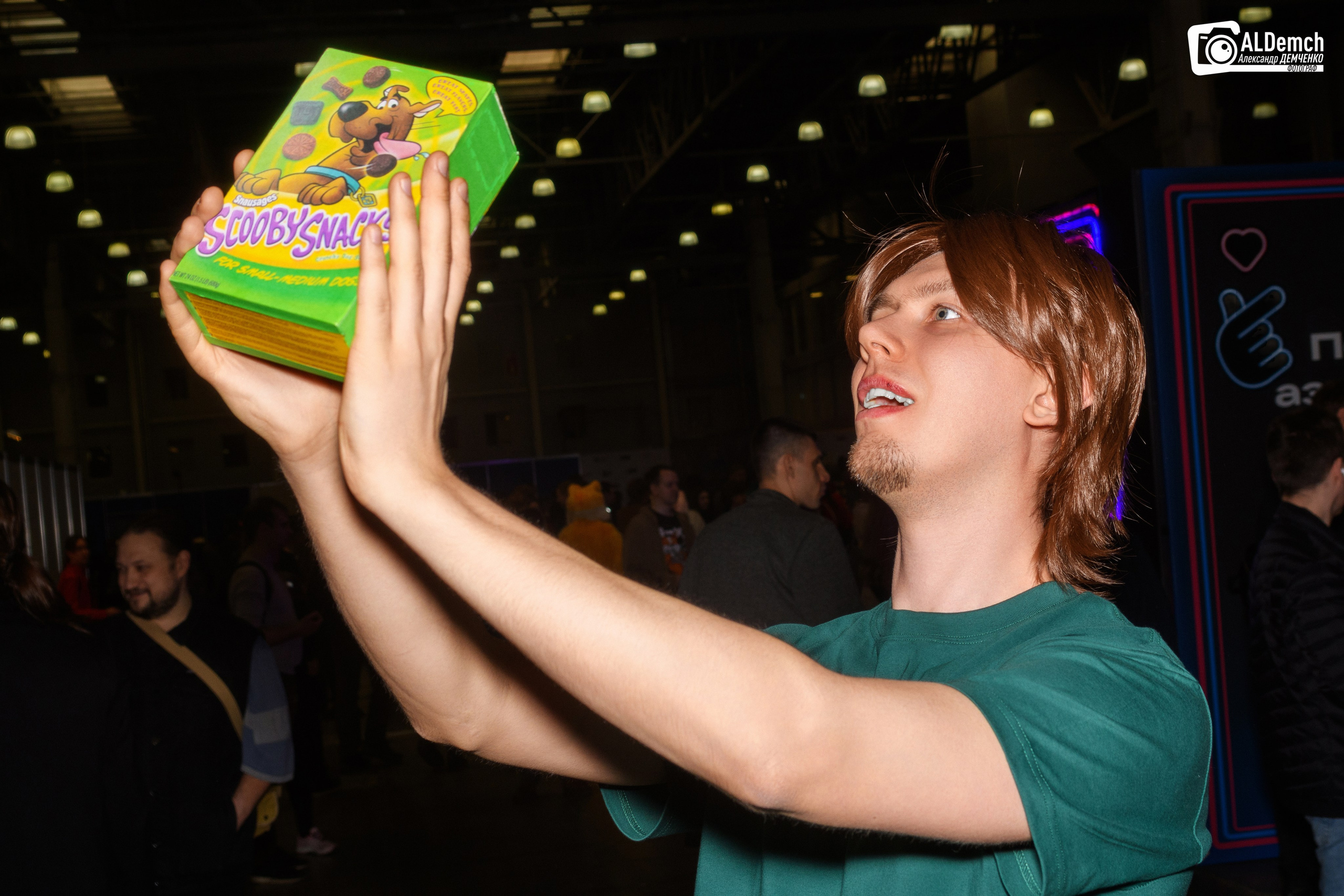 Шэгги из Скуби-Ду косплей фотосессия в Москве