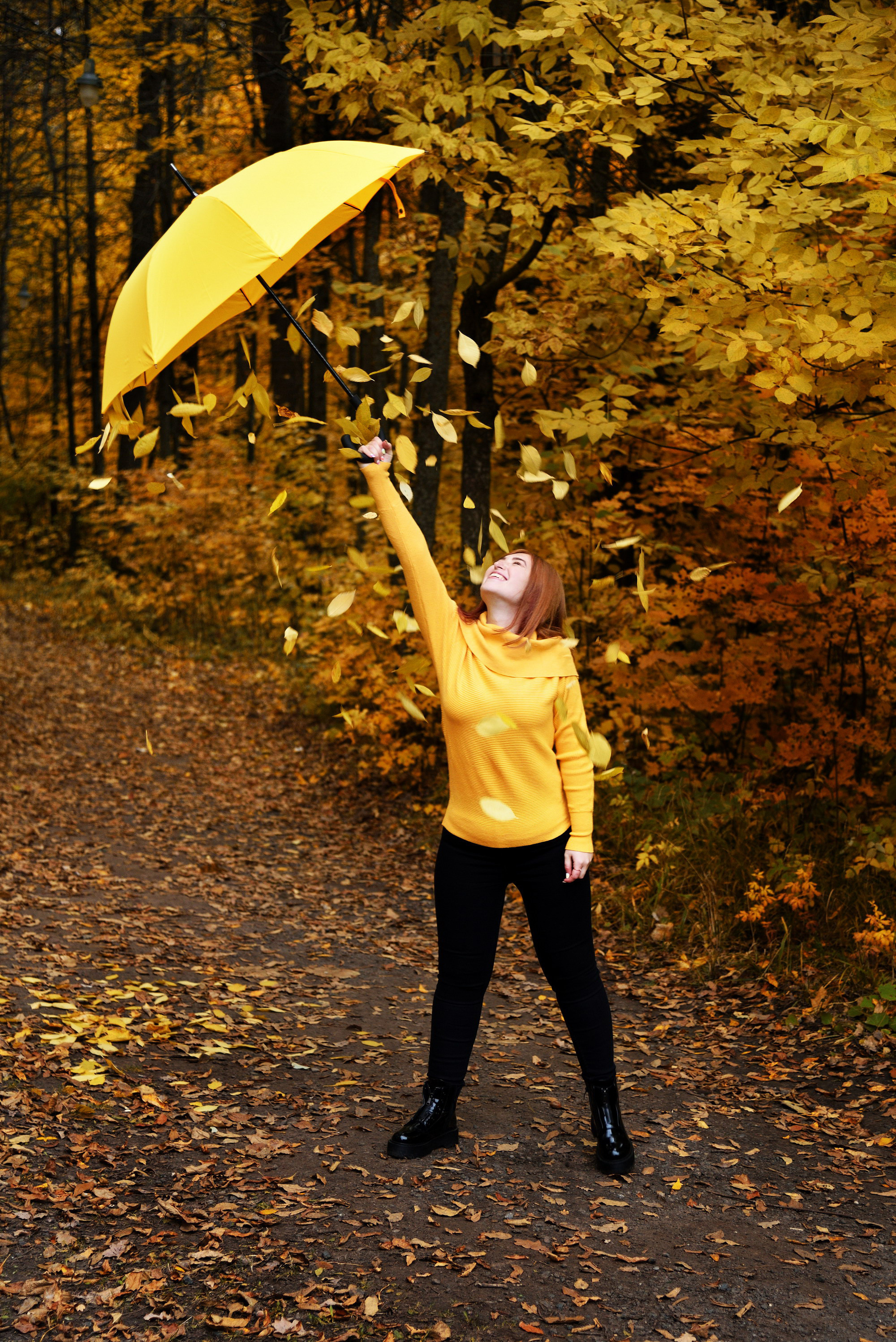 Осенний парк. Семейный и школьный Фотограф Чебоксары