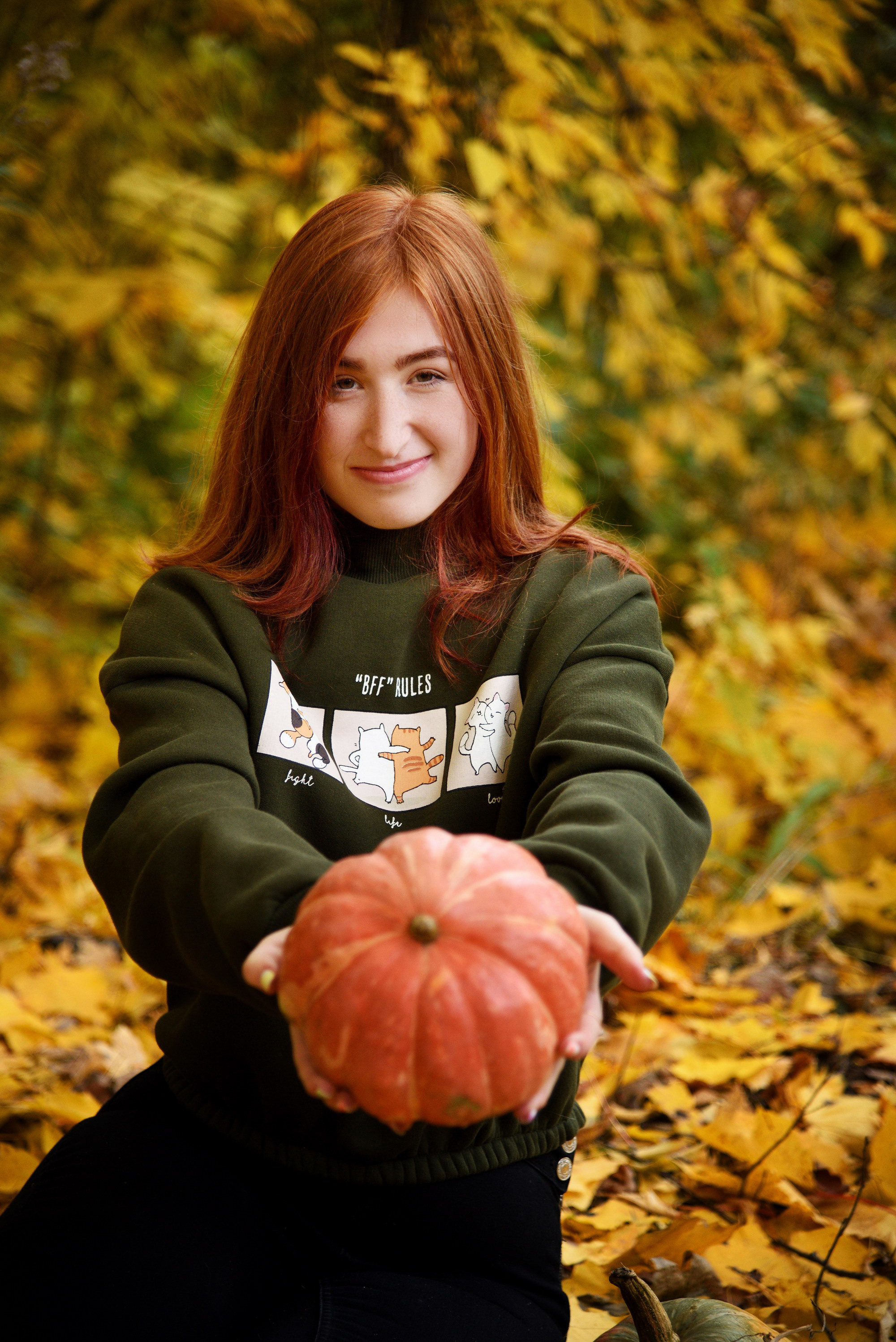 Осенний парк. Семейный и школьный Фотограф Чебоксары