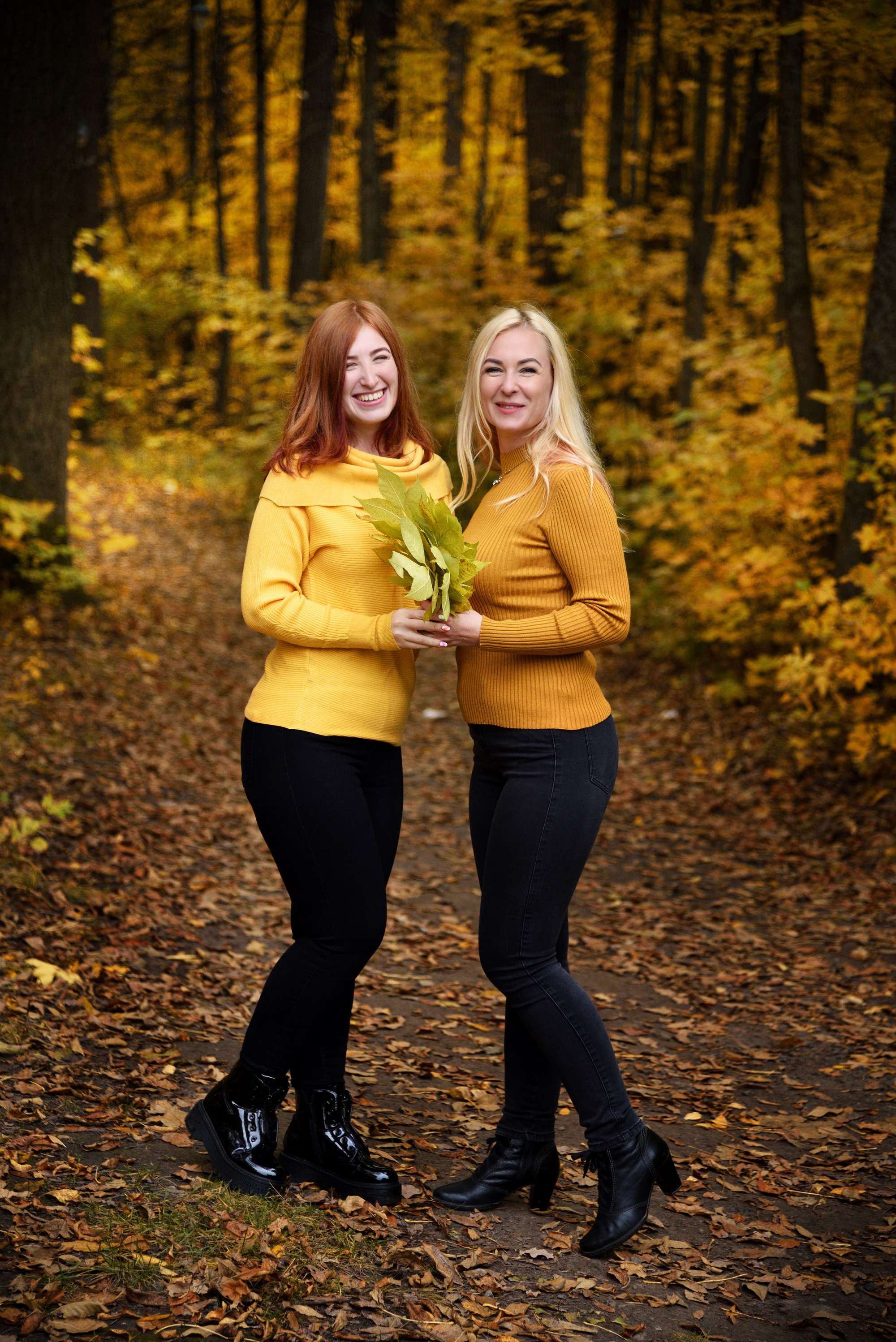 Осенний парк. Семейный и школьный Фотограф Чебоксары