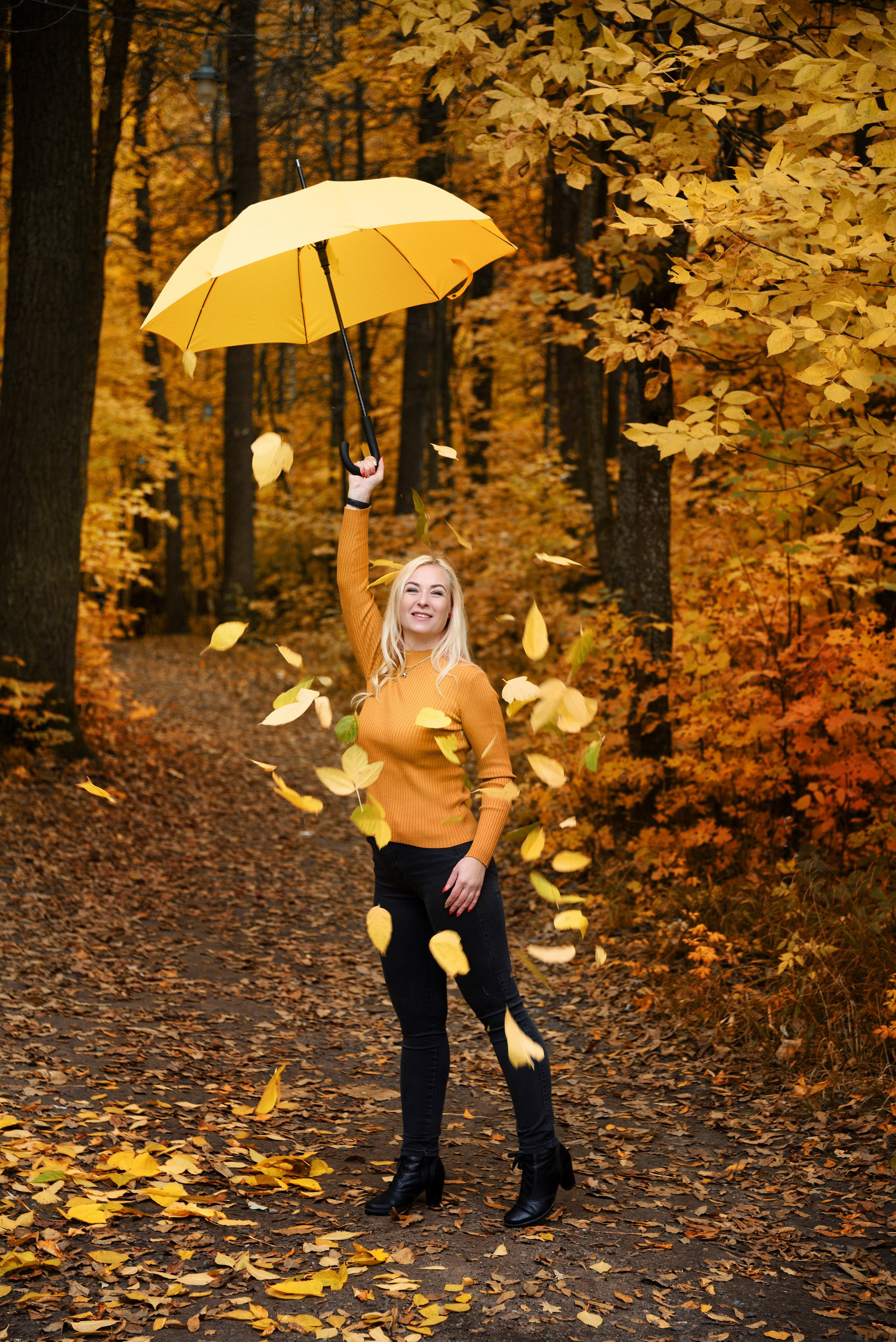 Осенний парк. Семейный и школьный Фотограф Чебоксары