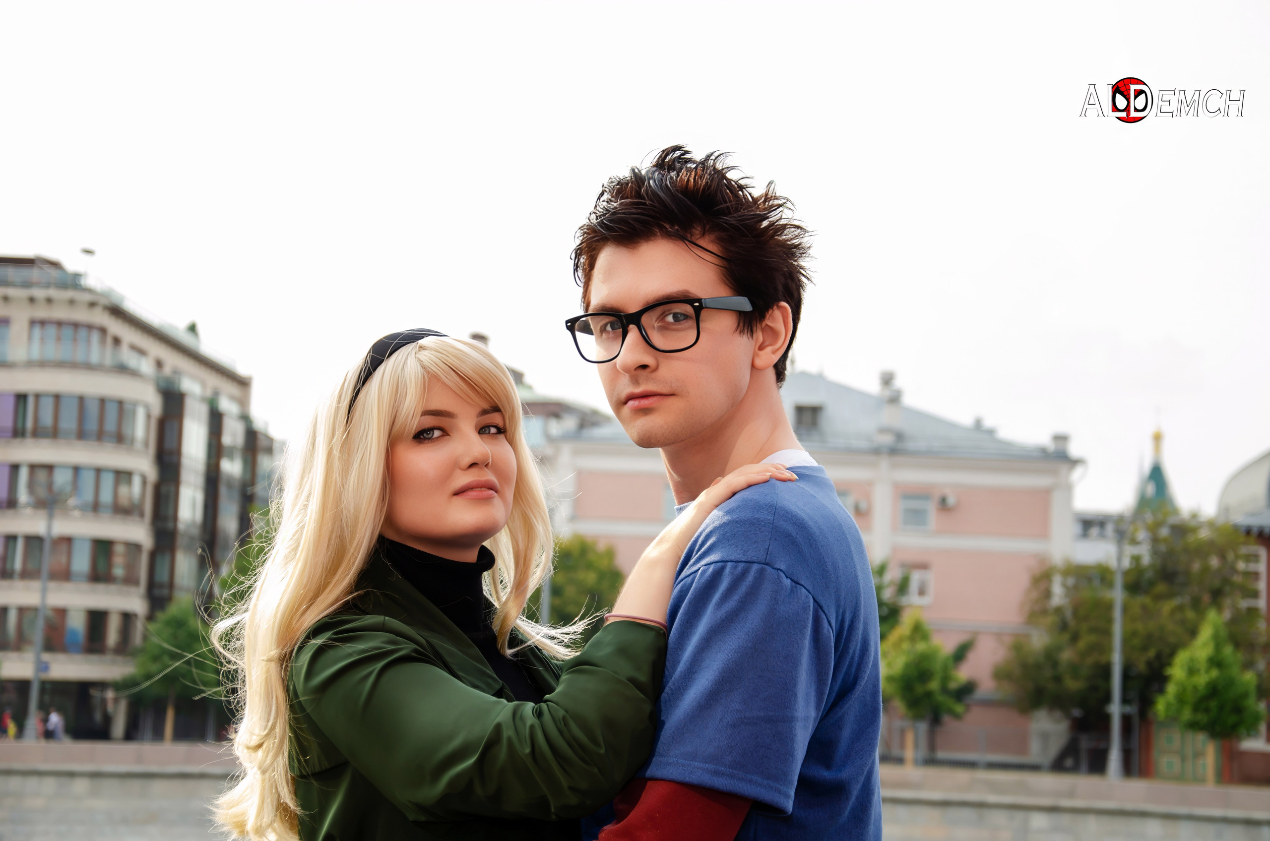 Гвен Стейси и Питер Паркер косплей фотосессия в Москве