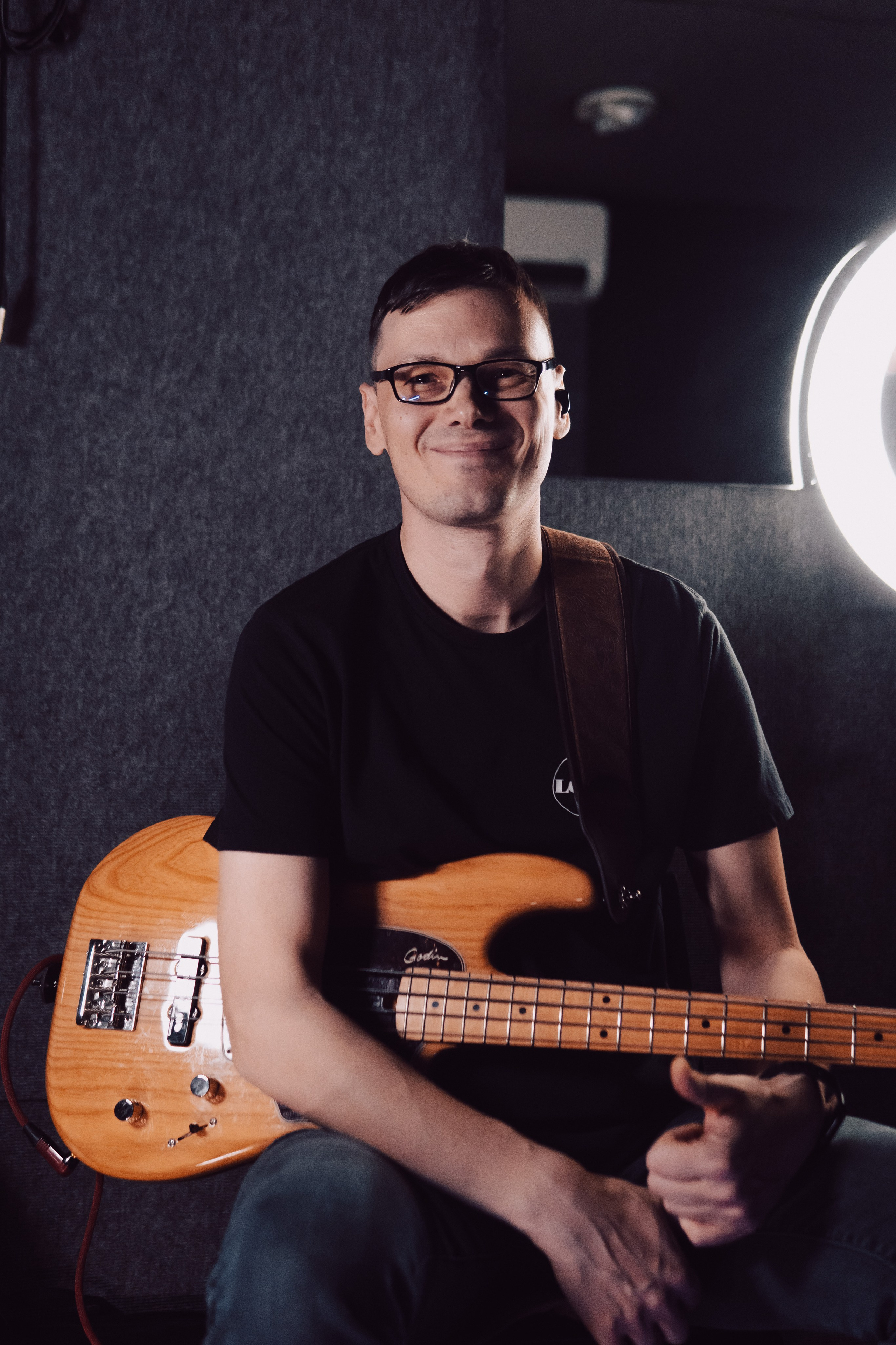 Фотографии репетиции рок группы