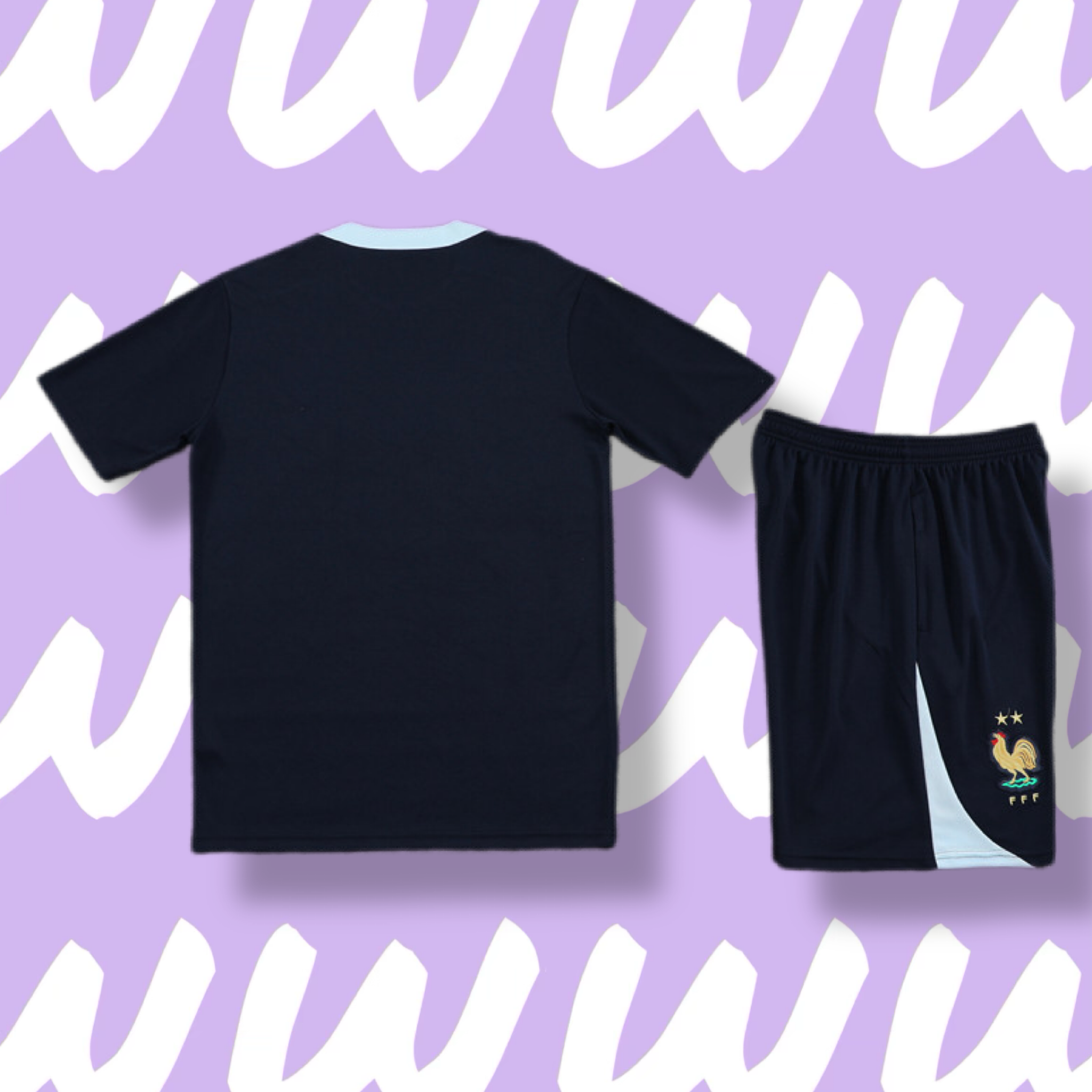 Футболка с шортами сборной Франции 2024-2025 купить. Футбольный магазин — ssw_magazin