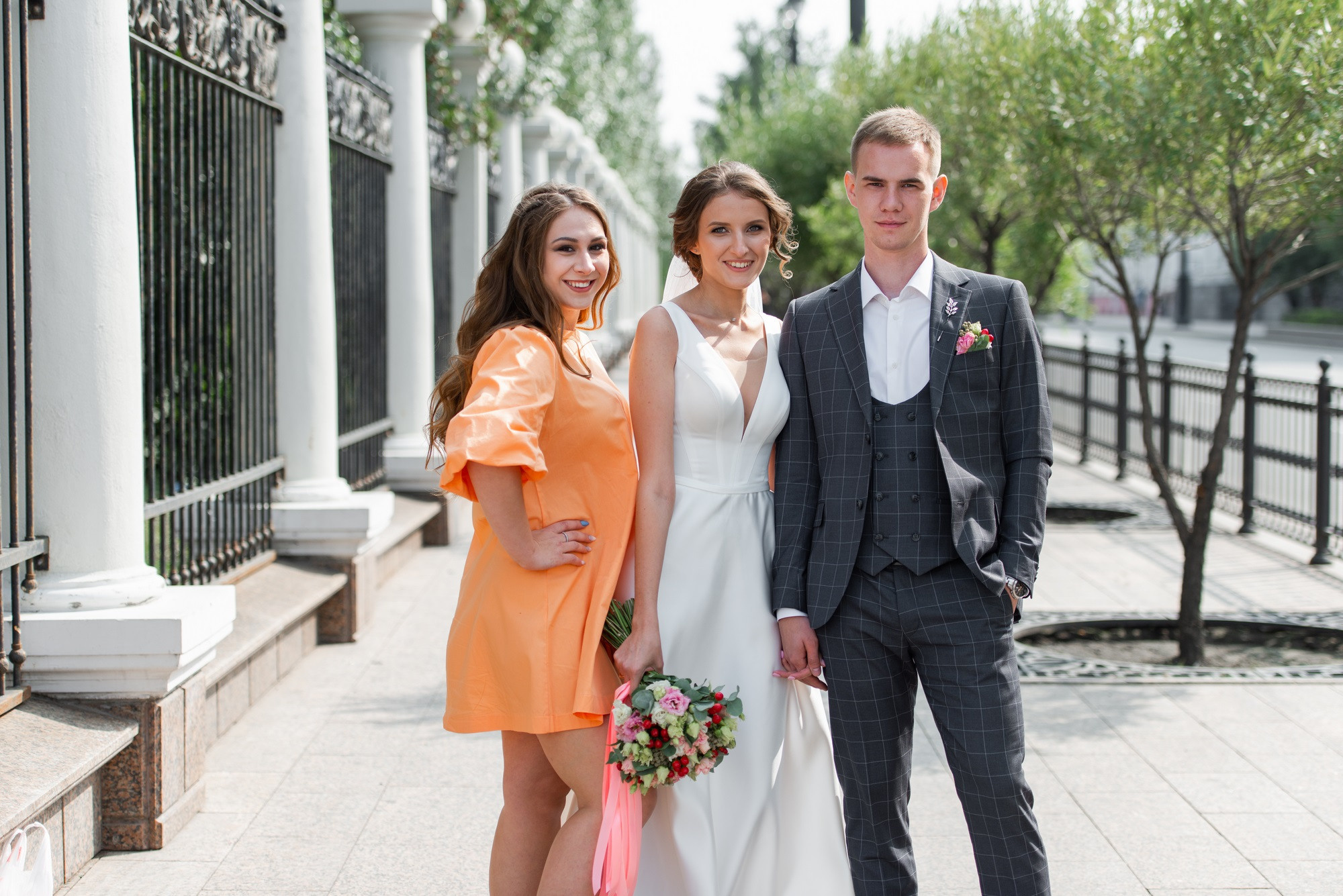 В белом платье. В Белом рояле. Свадебный и семейный фотограф в Омске Мормулев Михаил
