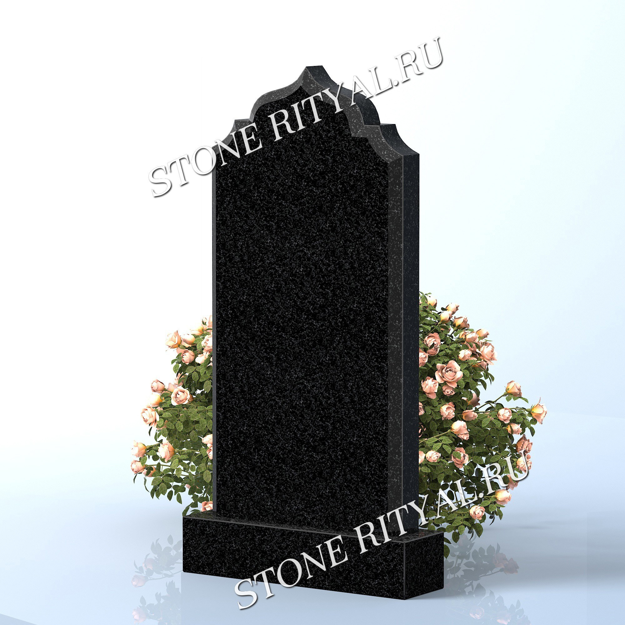 Вертикальные памятники прямые. Изготовление и установка памятников в Москве и МО