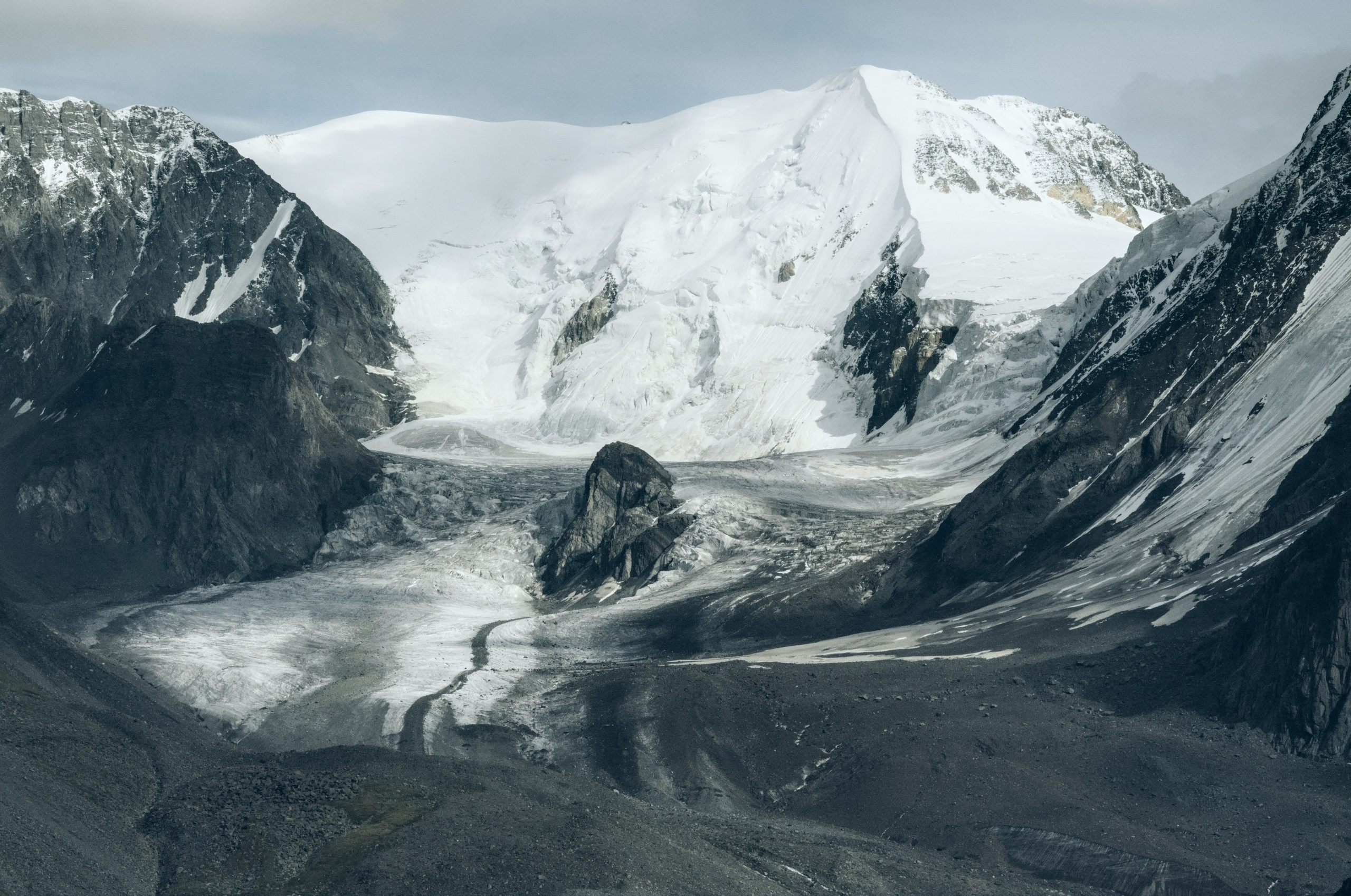 Гора Актру вид с Маашея