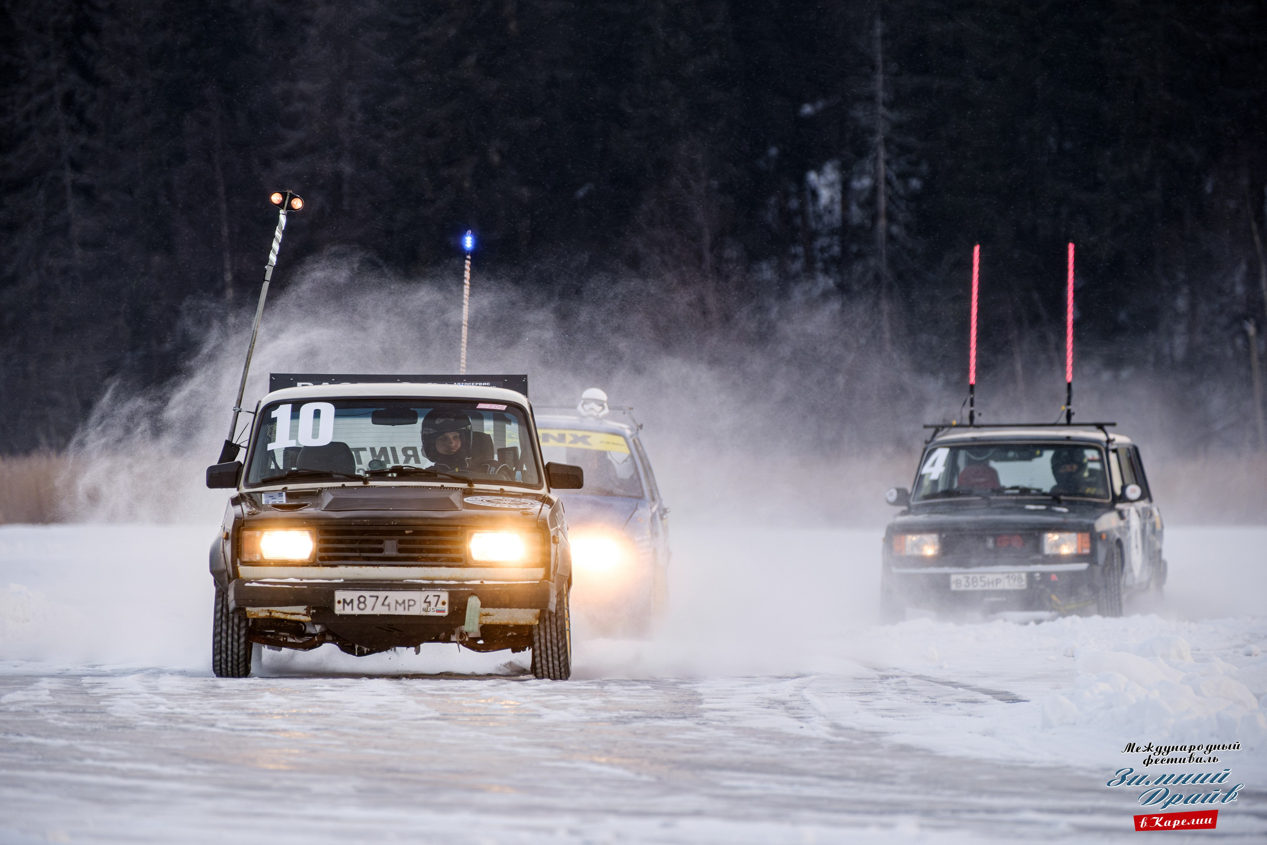 «Зимний Драйв в Карелии» Авто Марафон-гигант «25 часов на льду» Илона Накутис, Николай Грязин, джимхана, фотограф Антон Медведев, icoguar, Сортавала, Карелия