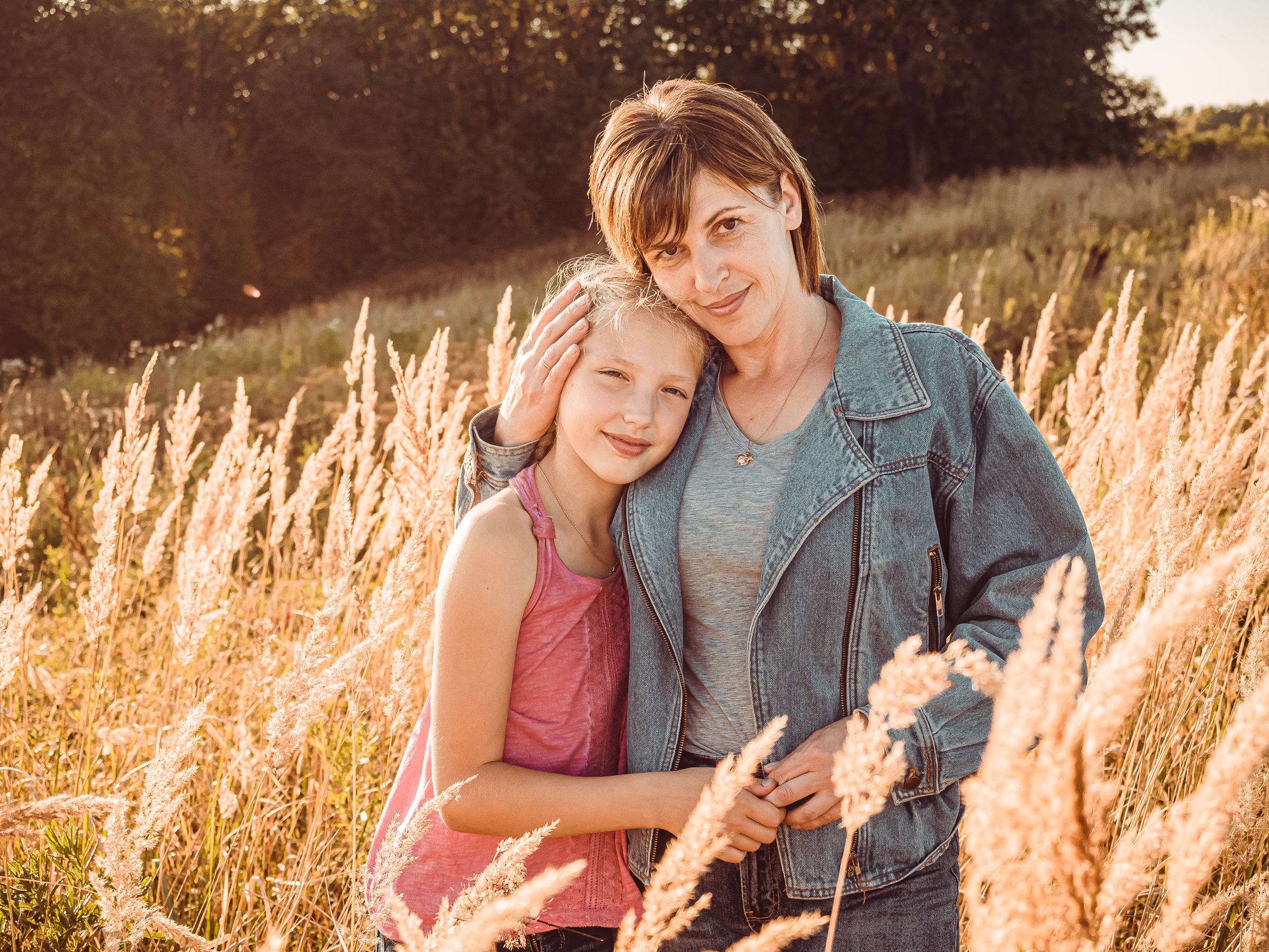 Осенняя прогулка в поле. Отличные фотографии своих близких, своего бизнеса или даже себя. СПб