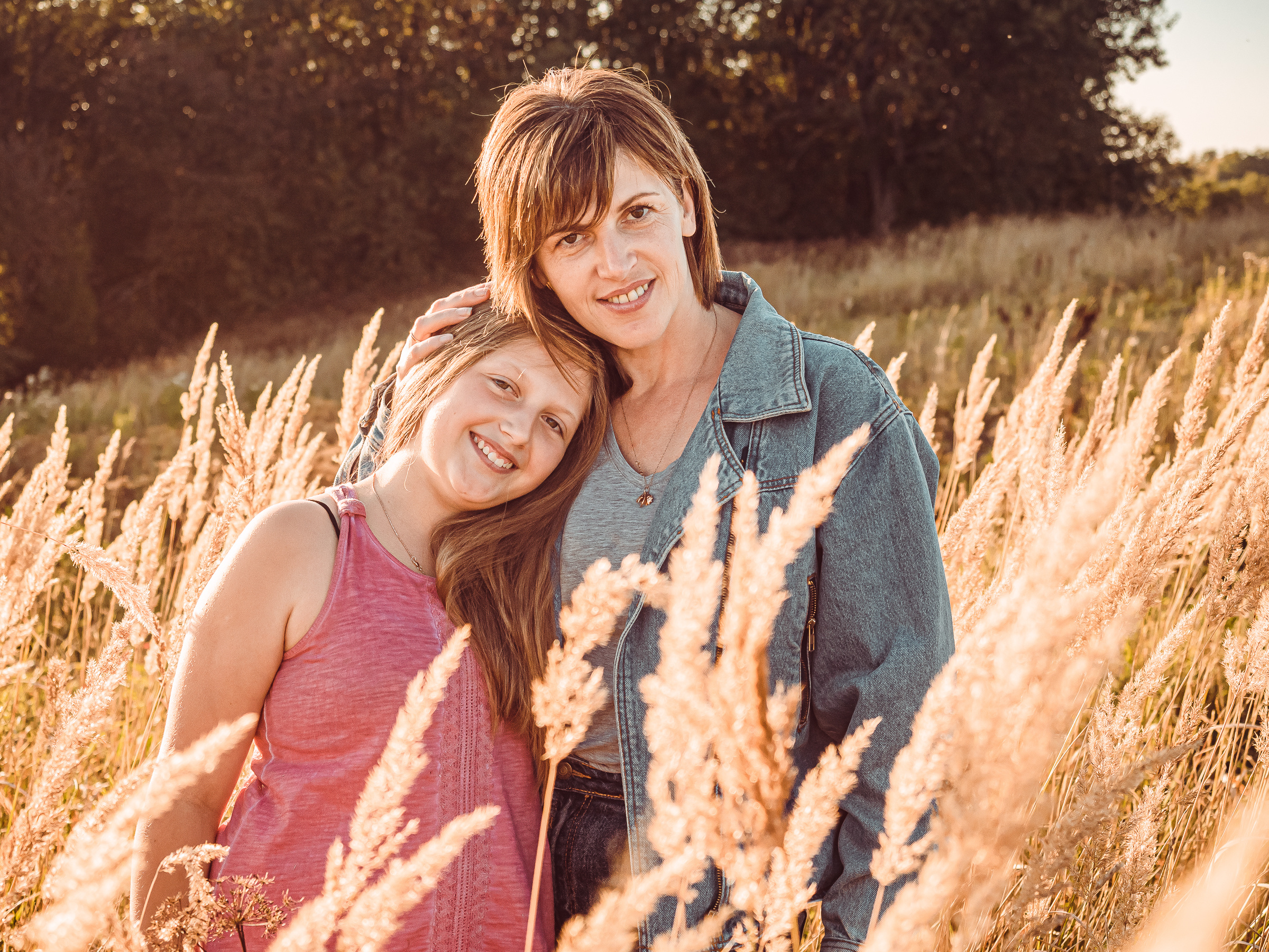 Осенняя прогулка в поле. Отличные фотографии своих близких, своего бизнеса или даже себя. СПб
