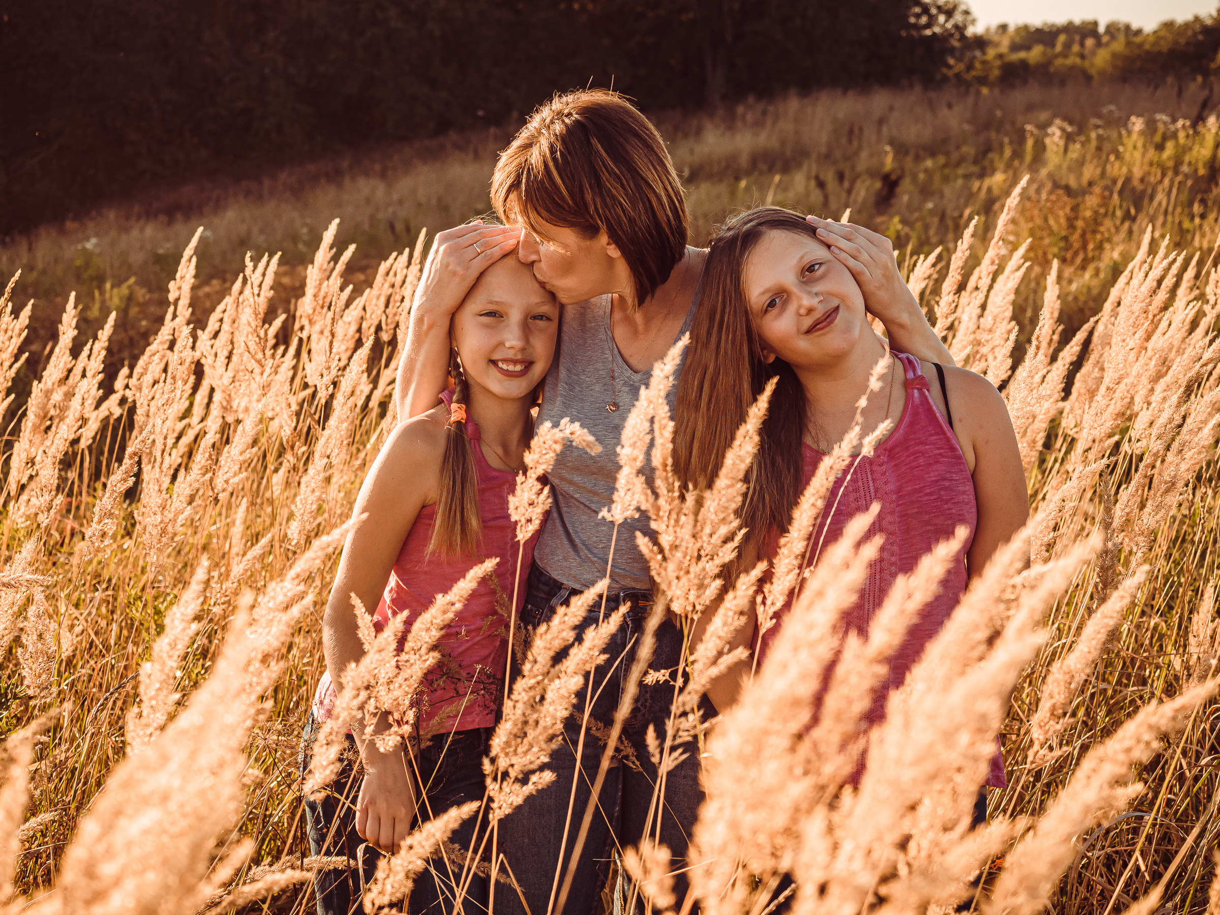 Осенняя прогулка в поле. Отличные фотографии своих близких, своего бизнеса или даже себя. СПб