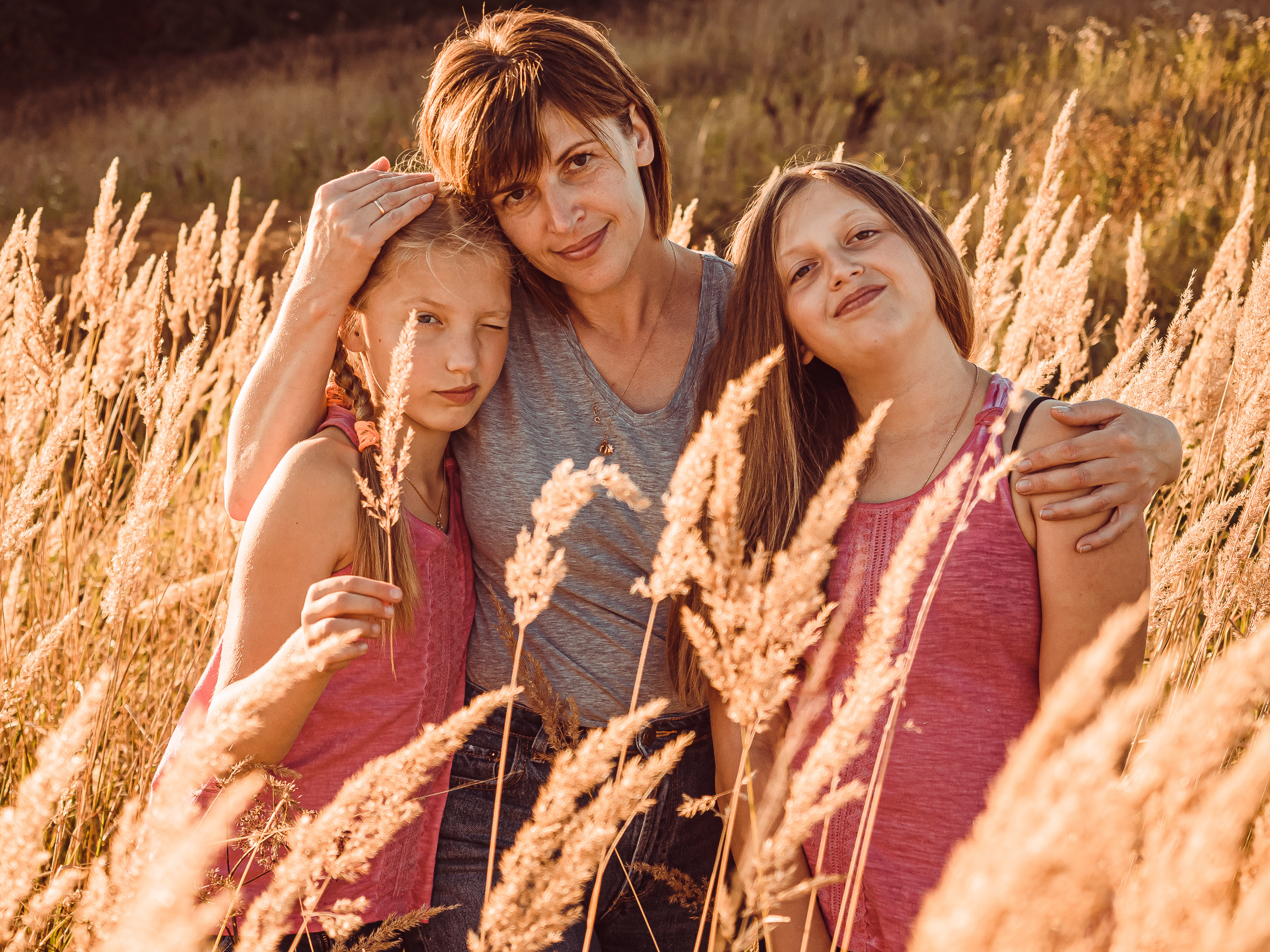 Осенняя прогулка в поле. Отличные фотографии своих близких, своего бизнеса или даже себя. СПб