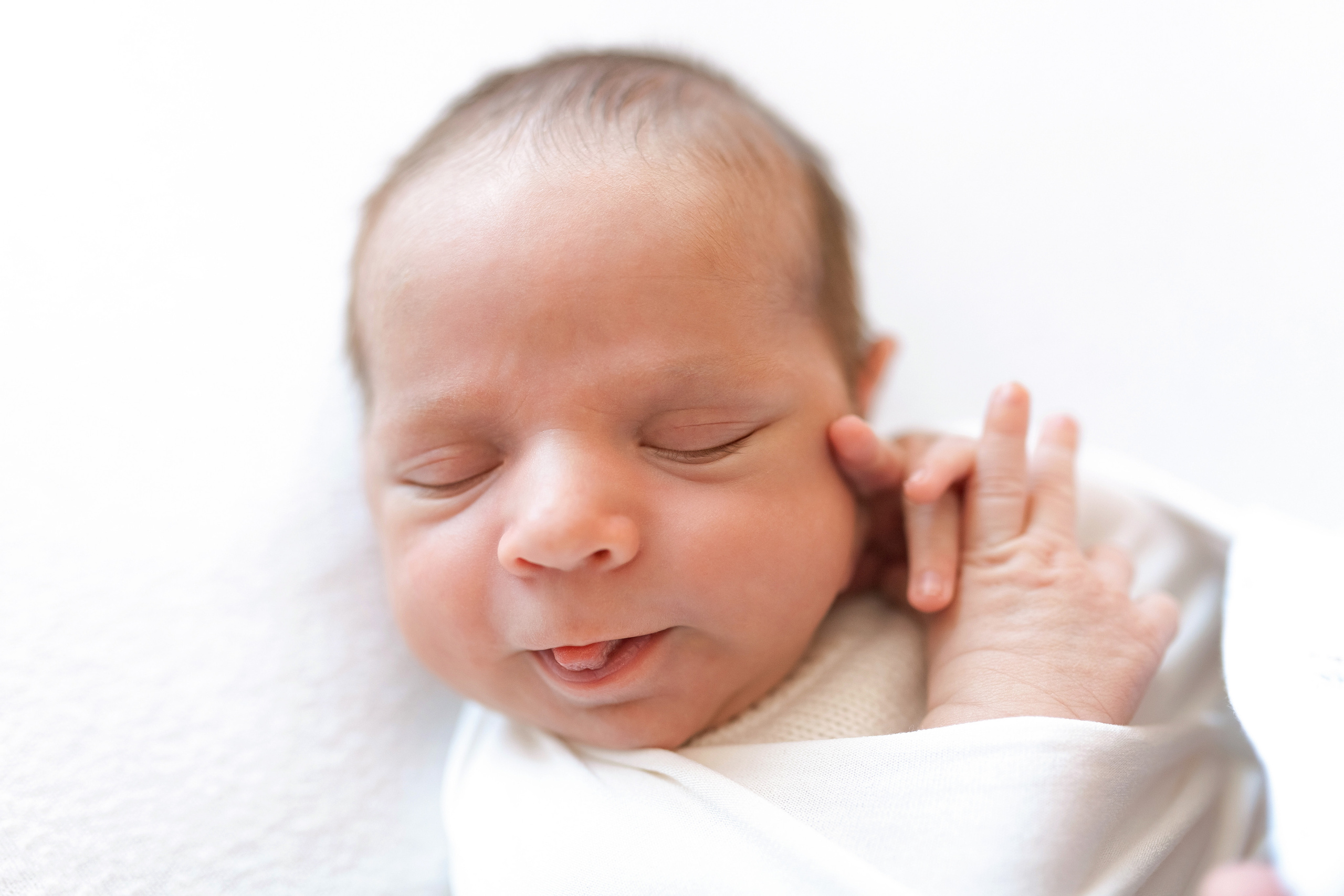 Фёдор фотосессия ньюборн Москва