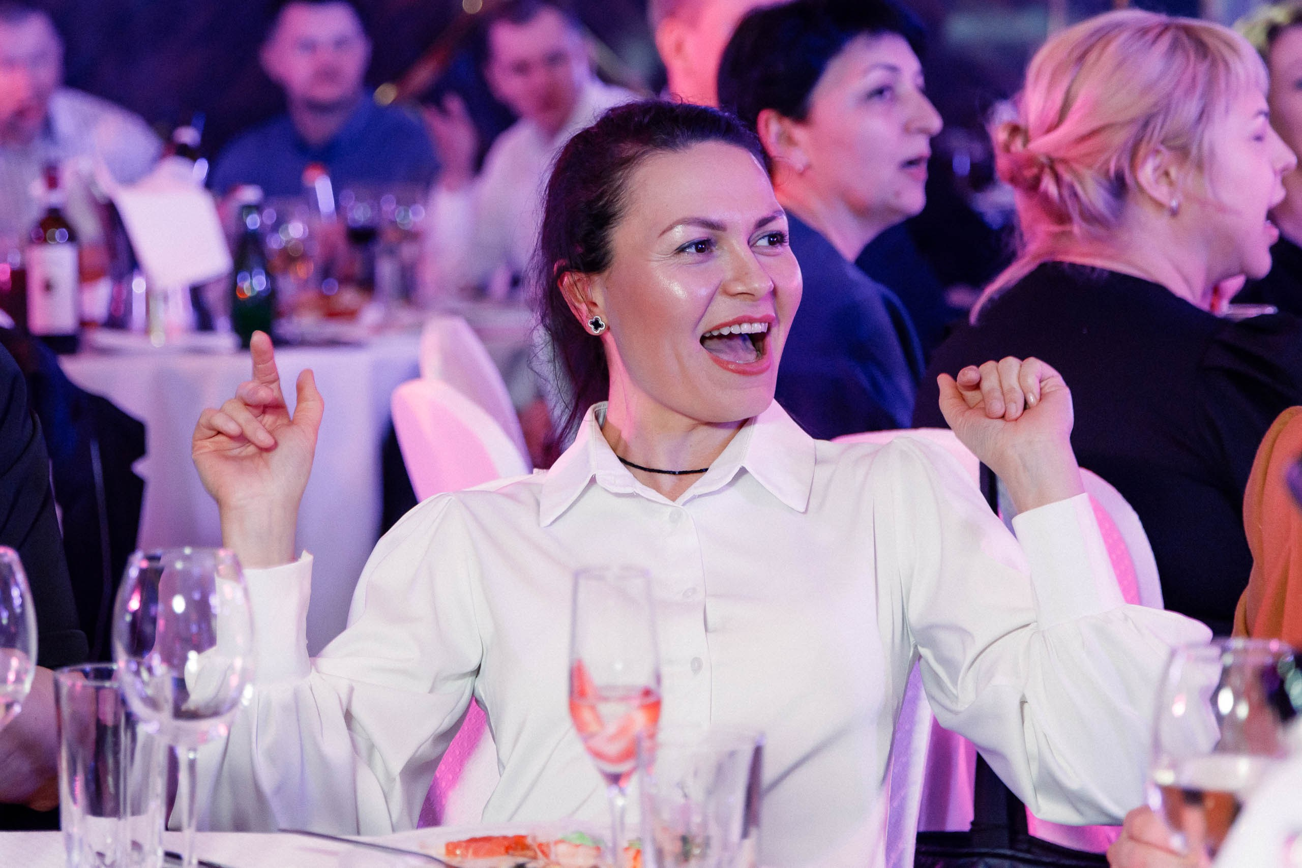 Гала-ужин в казино в Красной Поляне. Репортажный фотограф в Москве, Сочи и Санкт-Петербурге