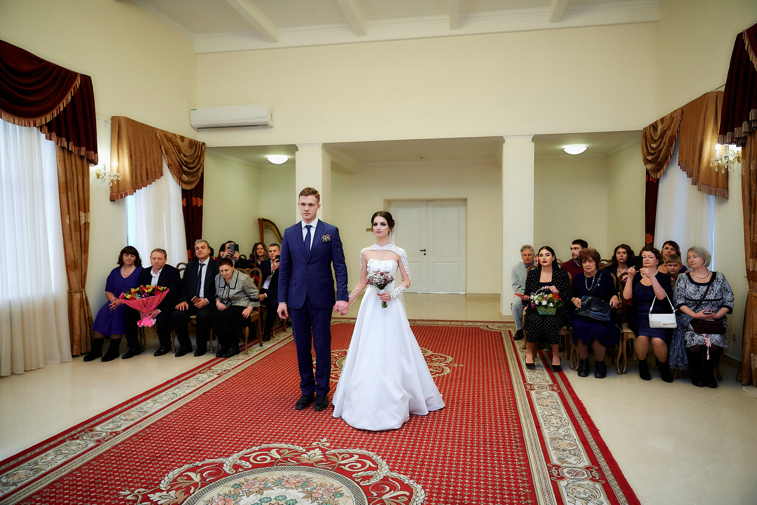 Свадьба Ивана и Валентины, роспись в ЗАГС ВДНХ