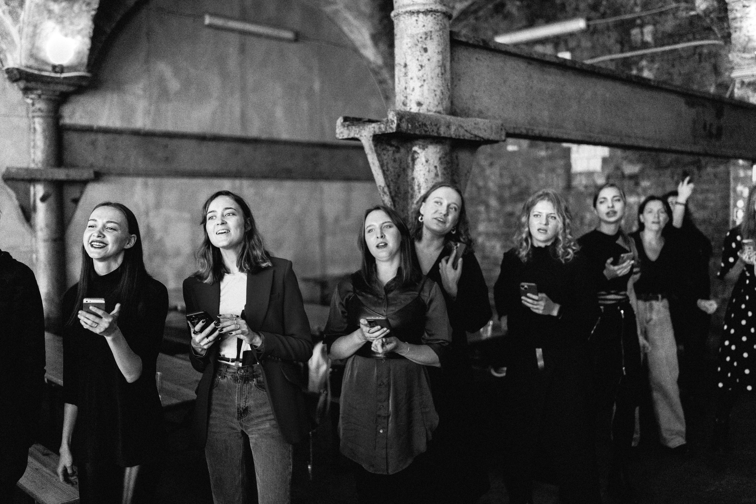 Нескучный хор в AF Brew Taproom. Фотограф Балаев Михаил