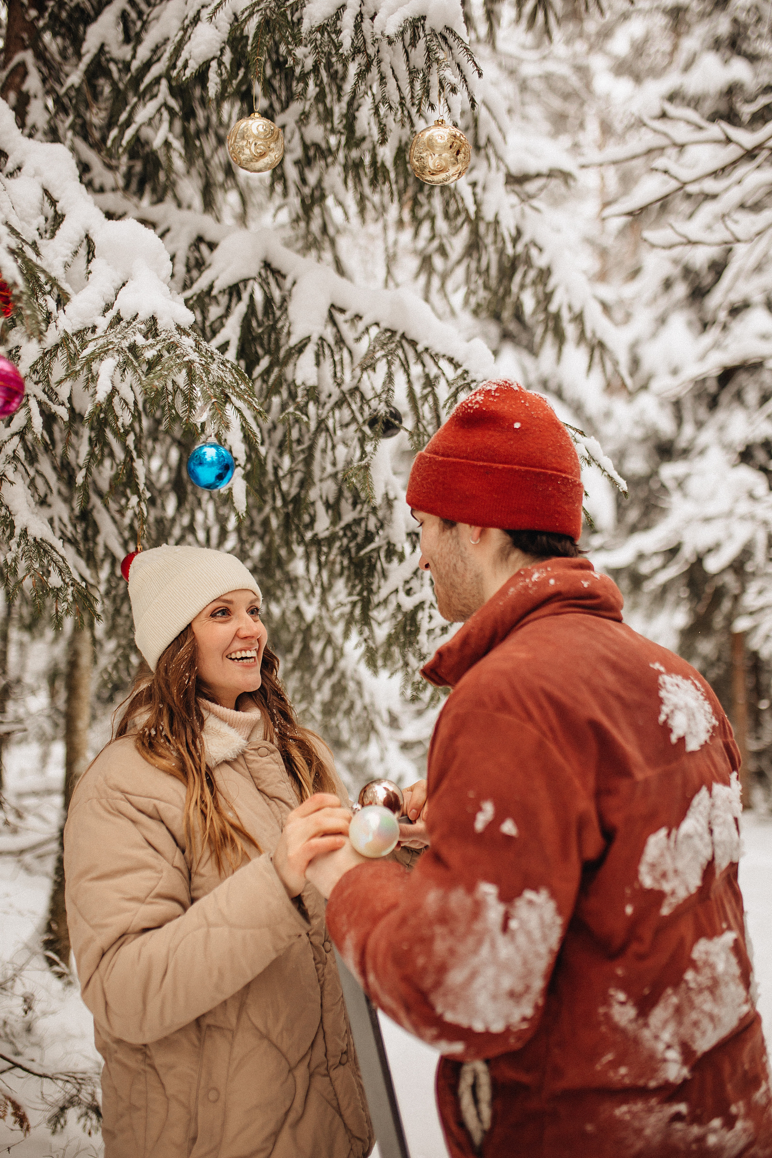 Дима и Алёна. Зимняя прогулка. Свадебный фотограф в Санкт-Петербурге Блинкова Екатерина