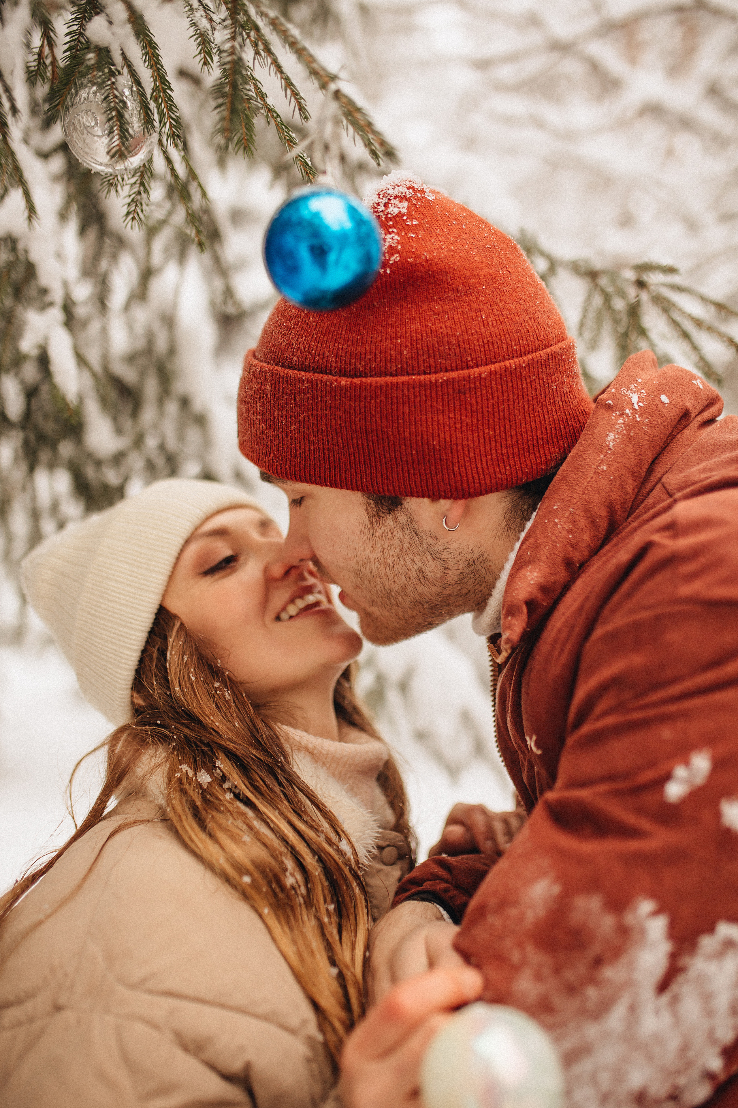 Дима и Алёна. Зимняя прогулка. Свадебный фотограф в Санкт-Петербурге Блинкова Екатерина