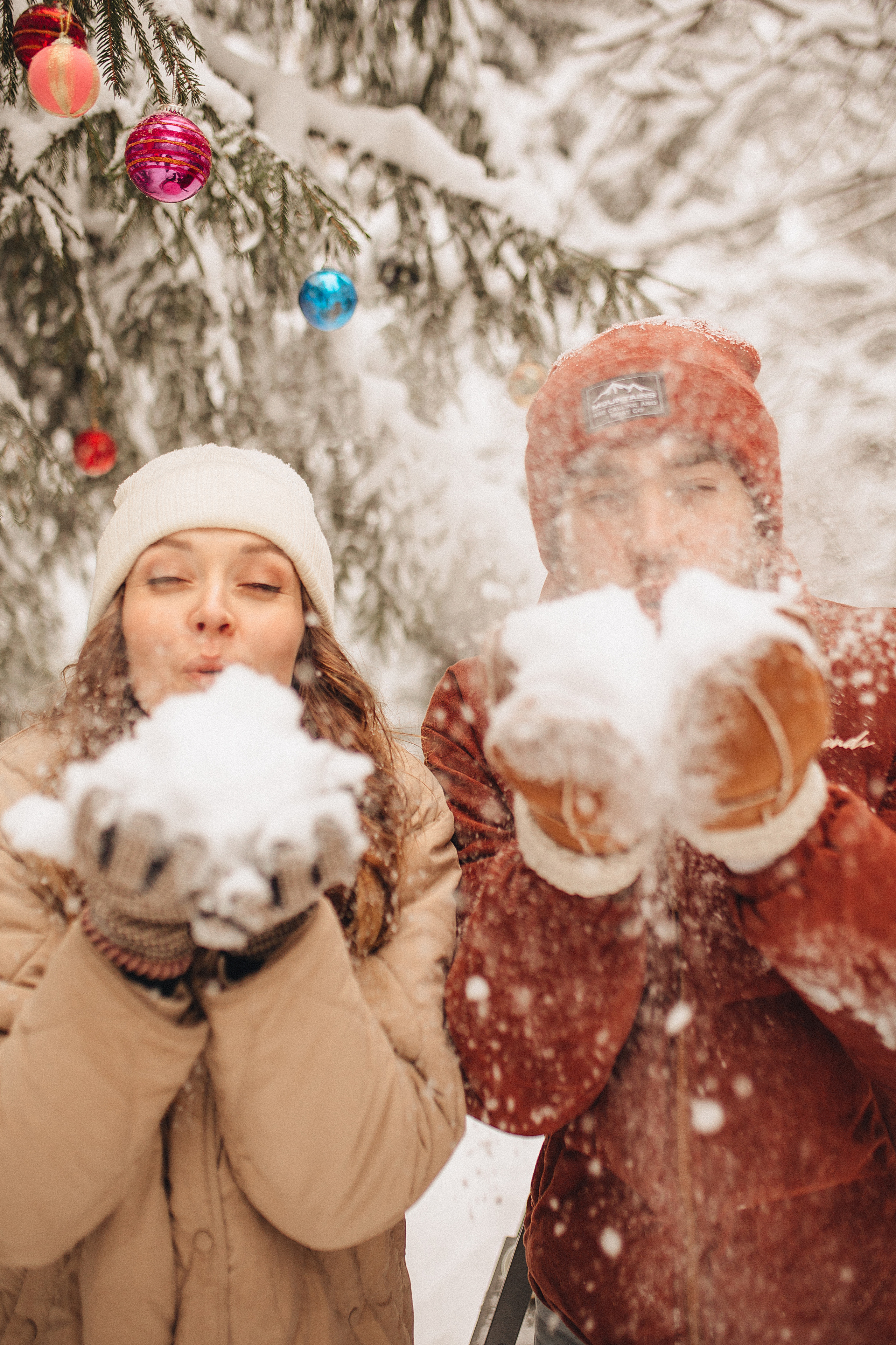 Дима и Алёна. Зимняя прогулка. Свадебный фотограф в Санкт-Петербурге Блинкова Екатерина