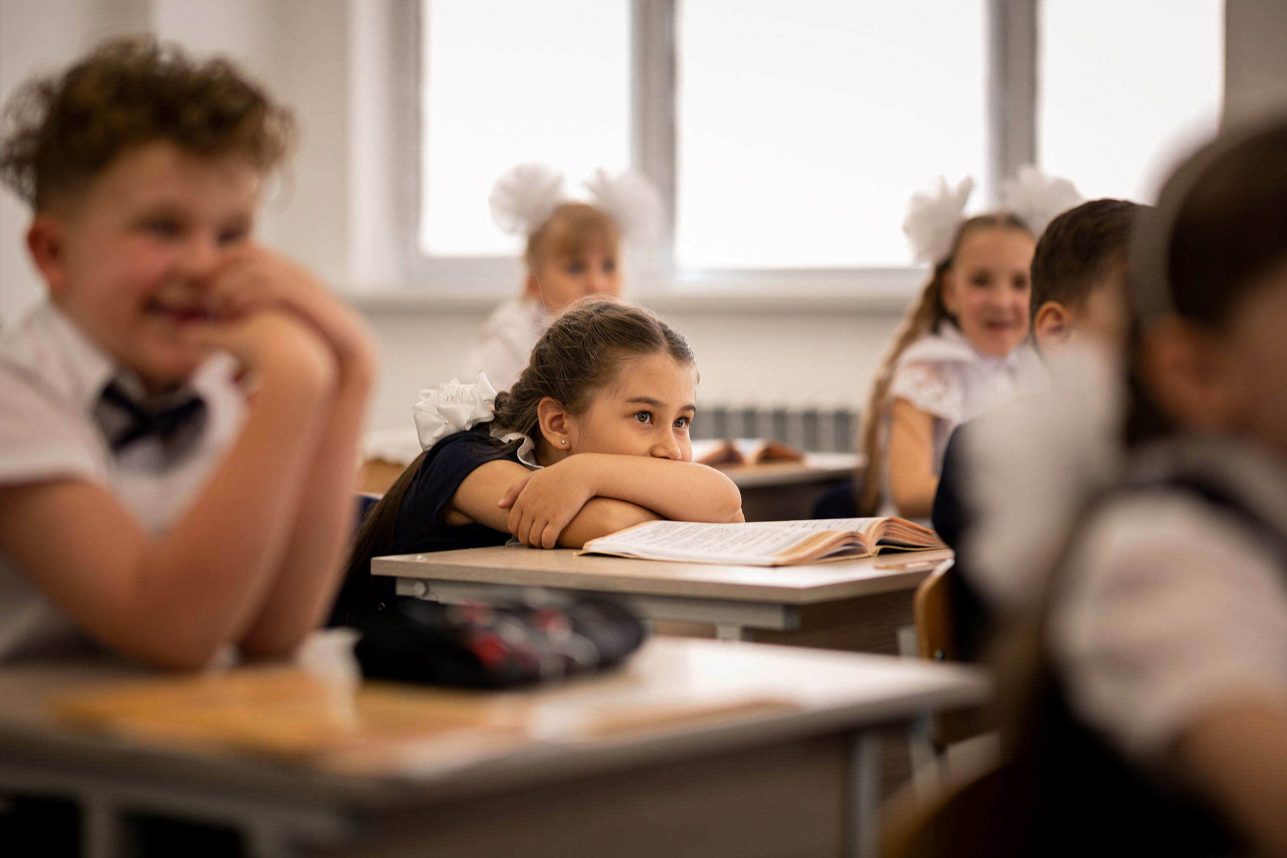 Первоклассники. Отбасылық фотограф Алена Шаталова