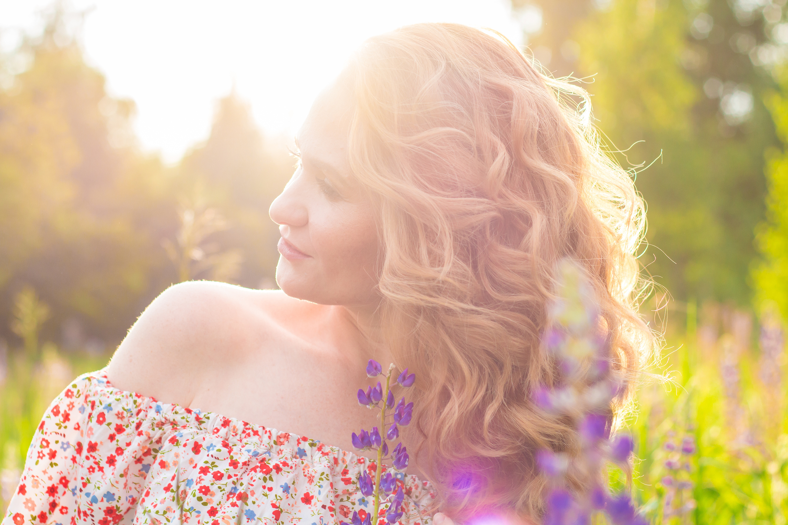 Женский портрет. Семейный и детский фотограф в Москве Тихонова Ксения