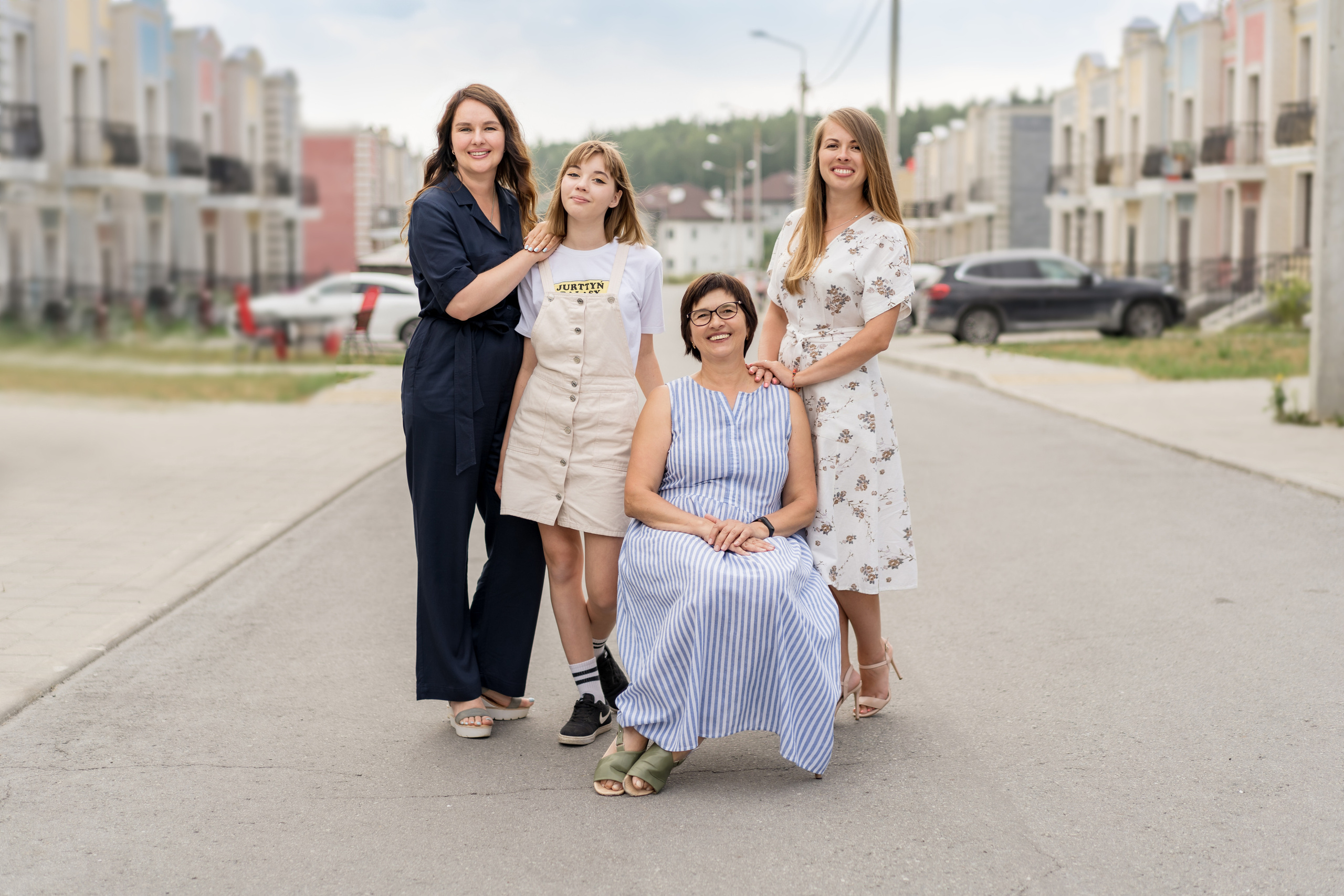 Фотосессия 4 поколения. Выпускные альбомы в Екатеринбурге, от Анастасии Саловой