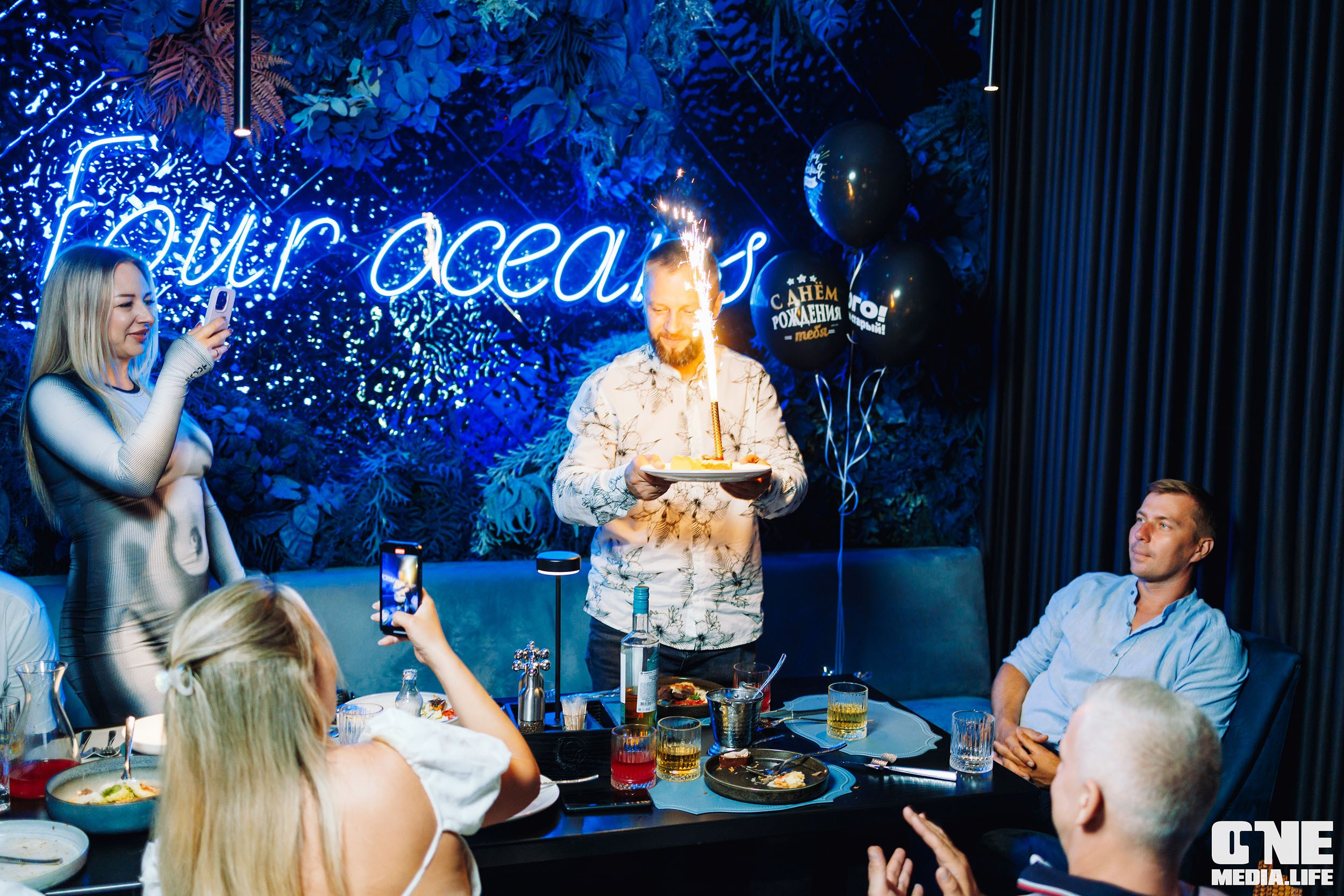 Фоторепортаж из ресторана Океан. One Media Life: фоторепортажи, фотоотчеты с мероприятий и заведений
