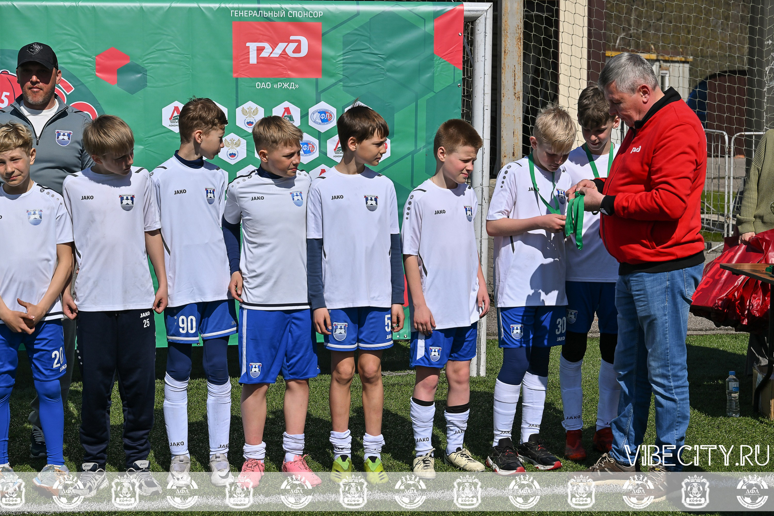 XIX Всероссийского футбольного турнира Локобол 2025 РЖД. VIBECITY.RU Вайб Сити Ру Фоторепортажи Фотоотчеты Калининград