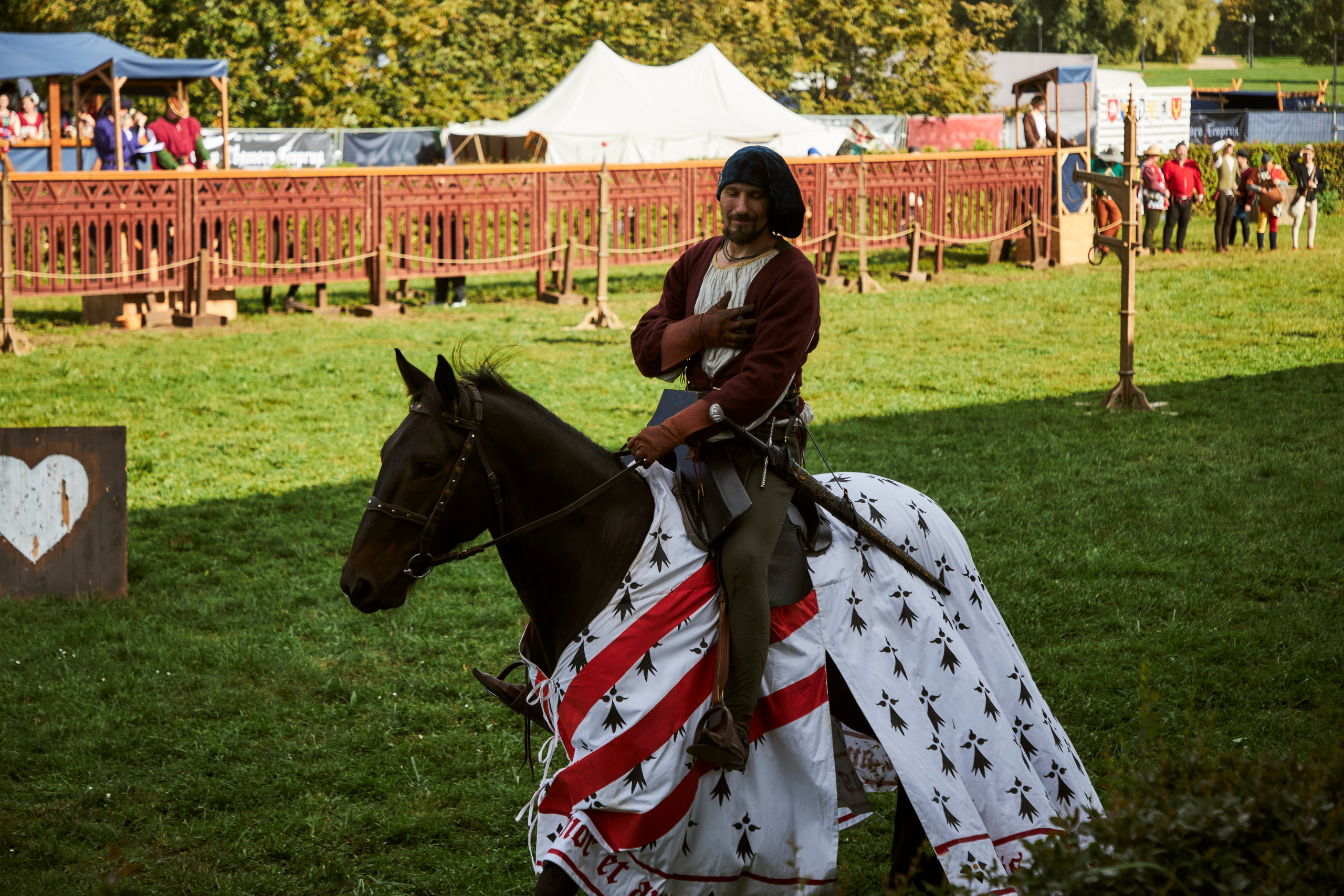 Рыцарский турнир в Москве. Анна Потявина. Фотограф Москва