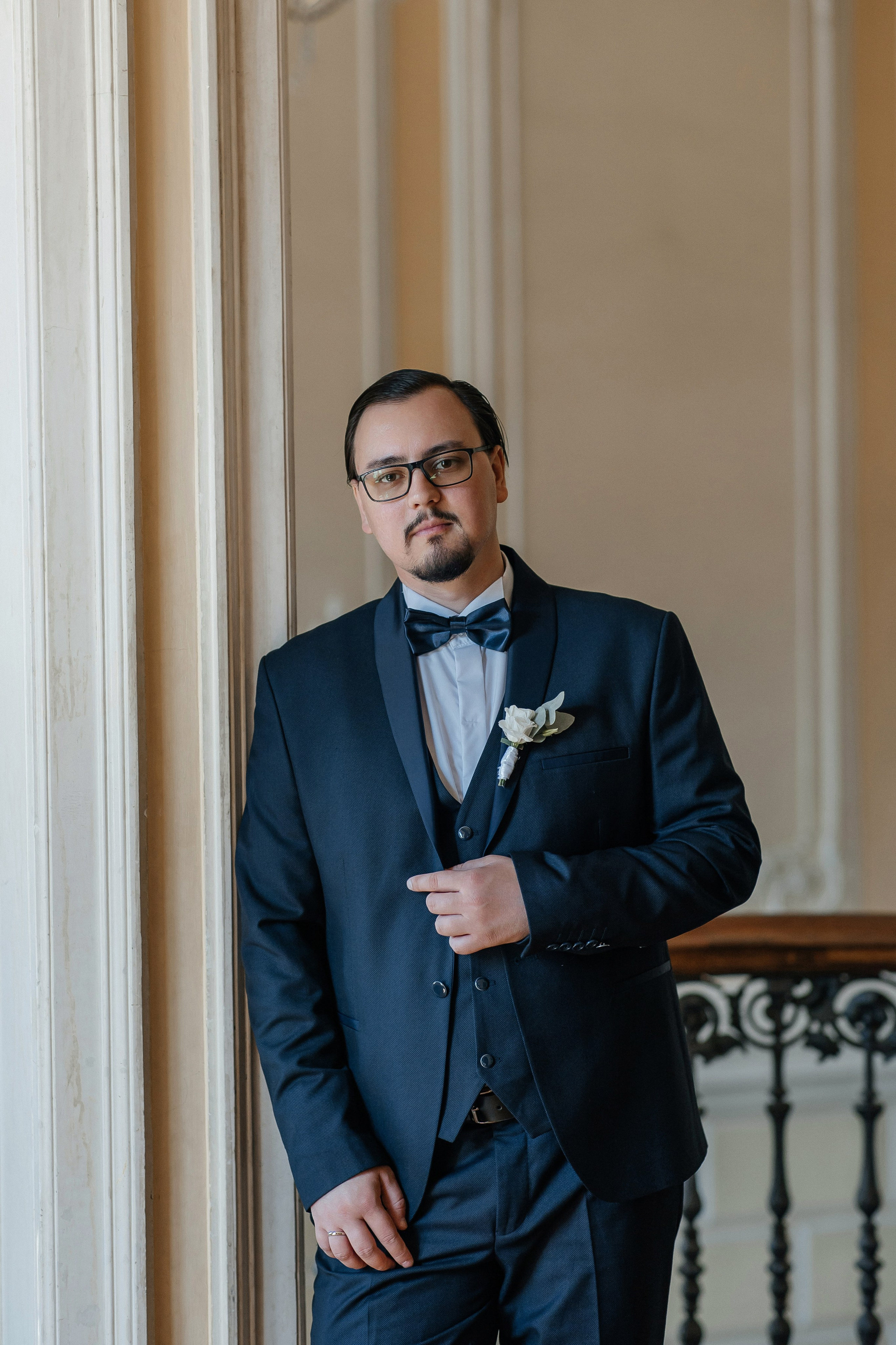 Свадебная фотосессия в Библиотеке-читальне имени Пушкина. Свадебный фотограф в Москве Дарья Олендарёва