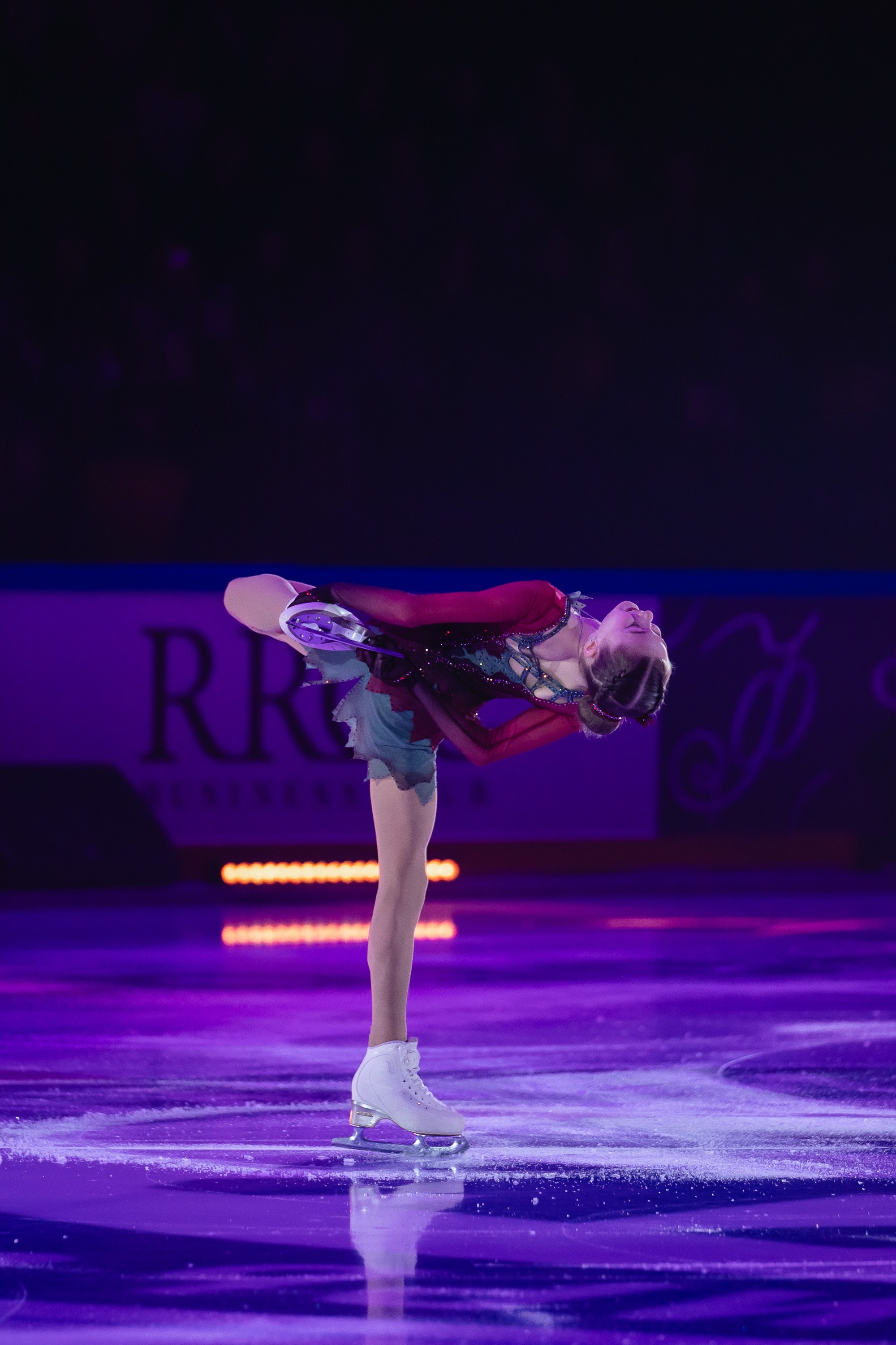 Шоу «Чемпионы на льду» в Новосибирске. Воробьева Ксения — Спортивный и танцевальный фотограф Новосибирск