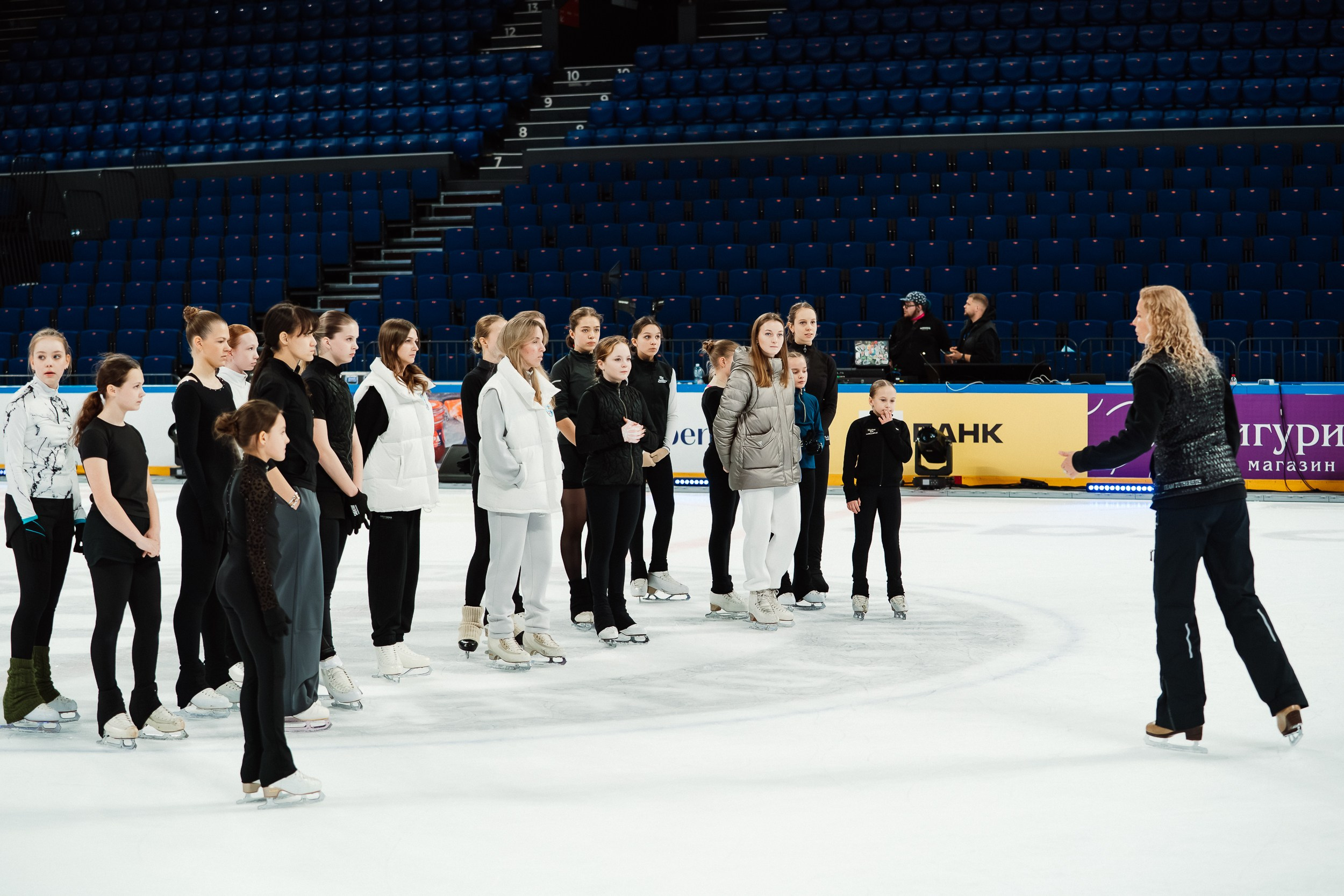 Мастер-класс Этери Тутберидзе в Новосибирске. Воробьева Ксения — Спортивный и танцевальный фотограф Новосибирск