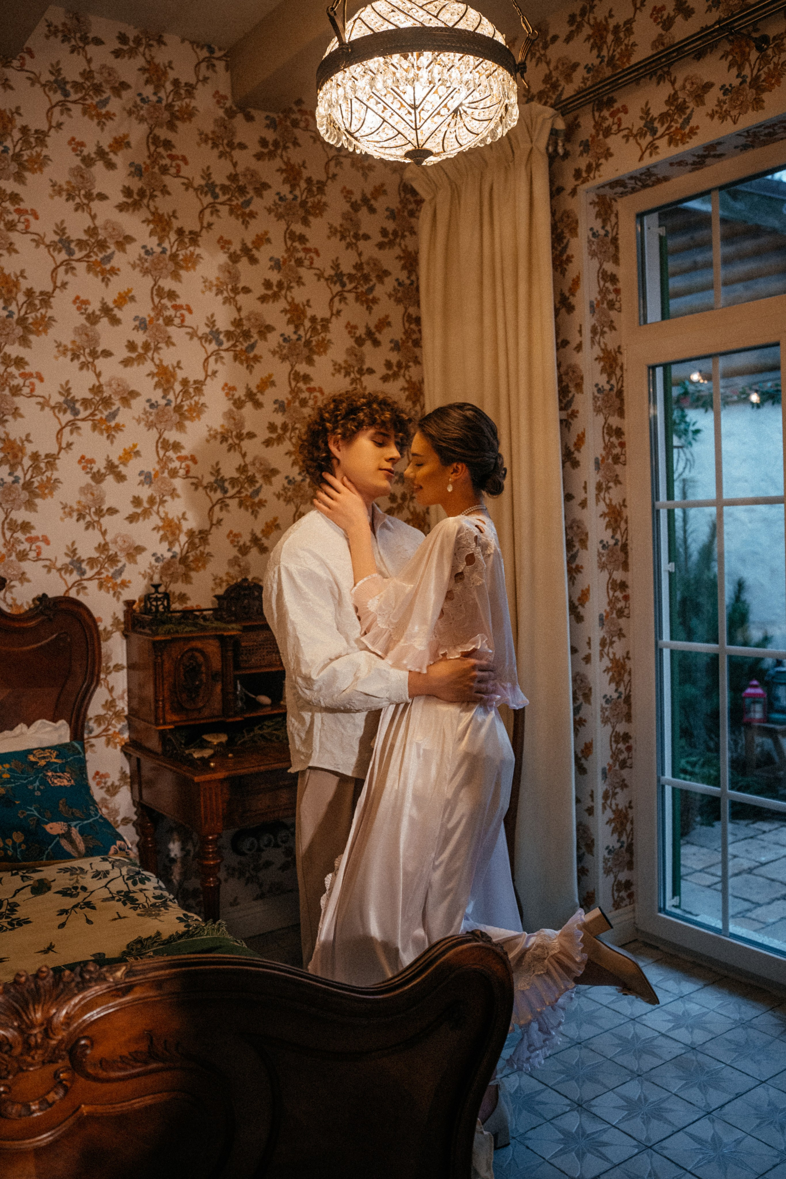 Новогодняя свадебная история в фотостудии