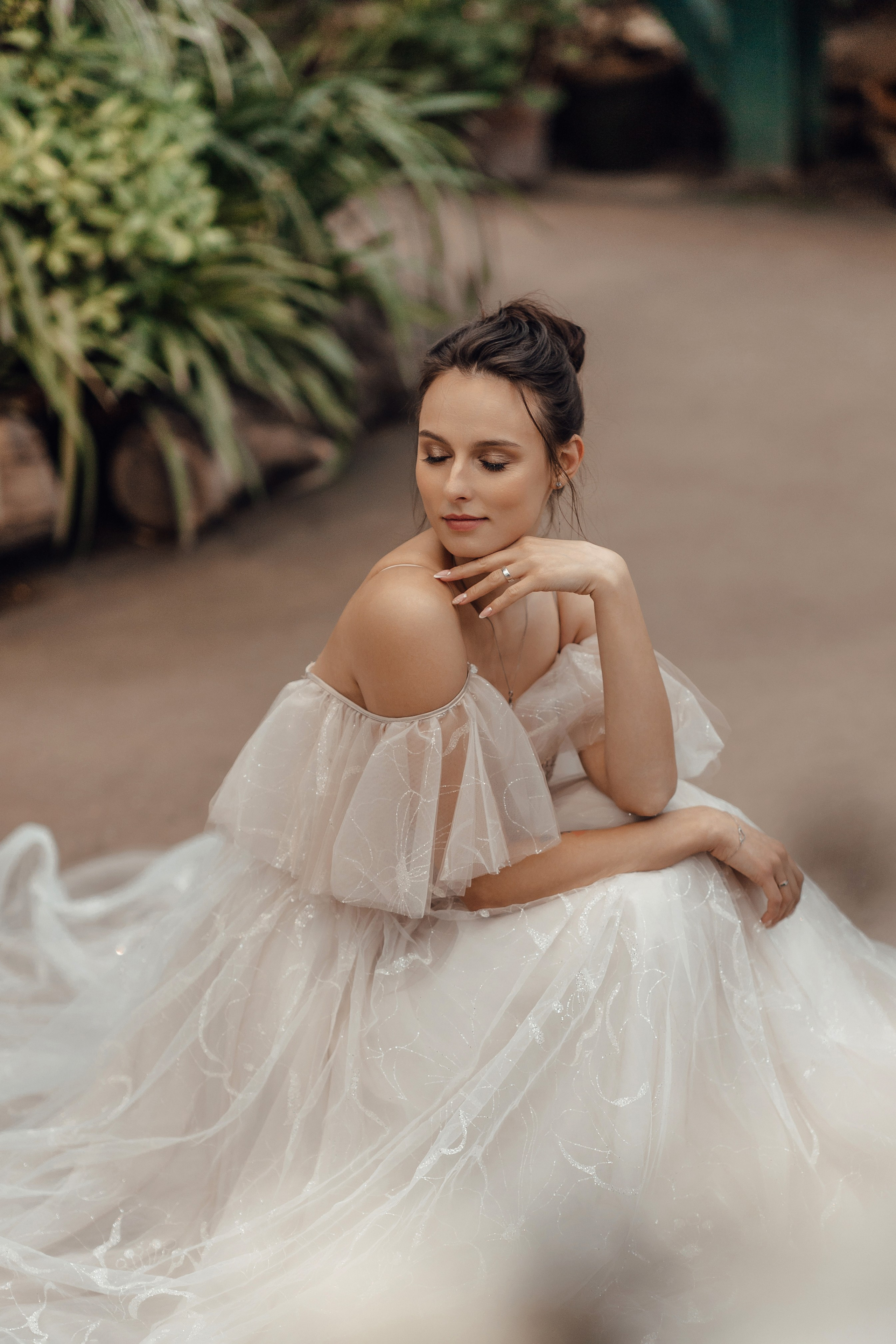 Свадебная фотосессия в Оранжерее Аптекарский огород