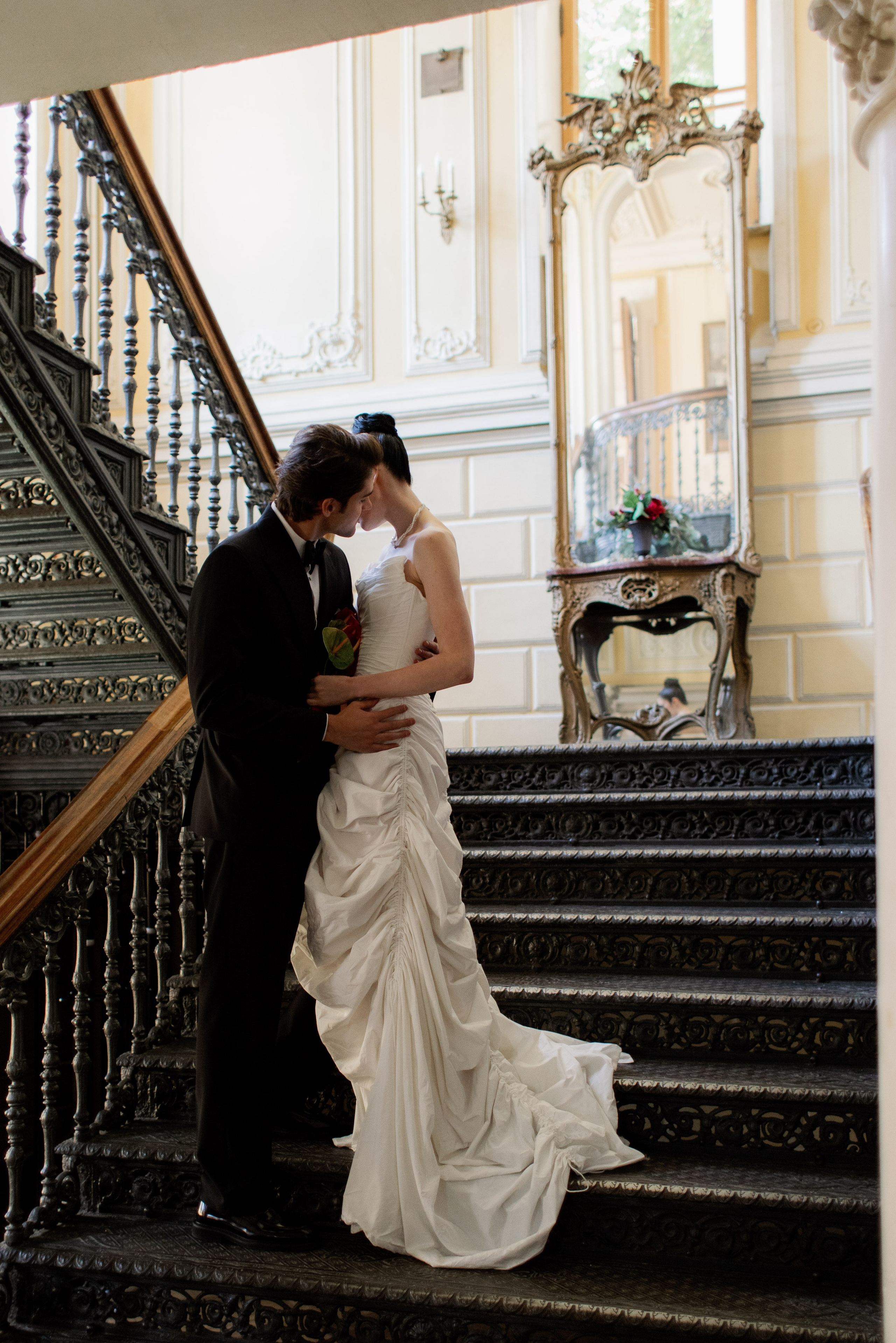 Свадебная церемония, фотосессия в библиотека-читальни А.С. Пушкина