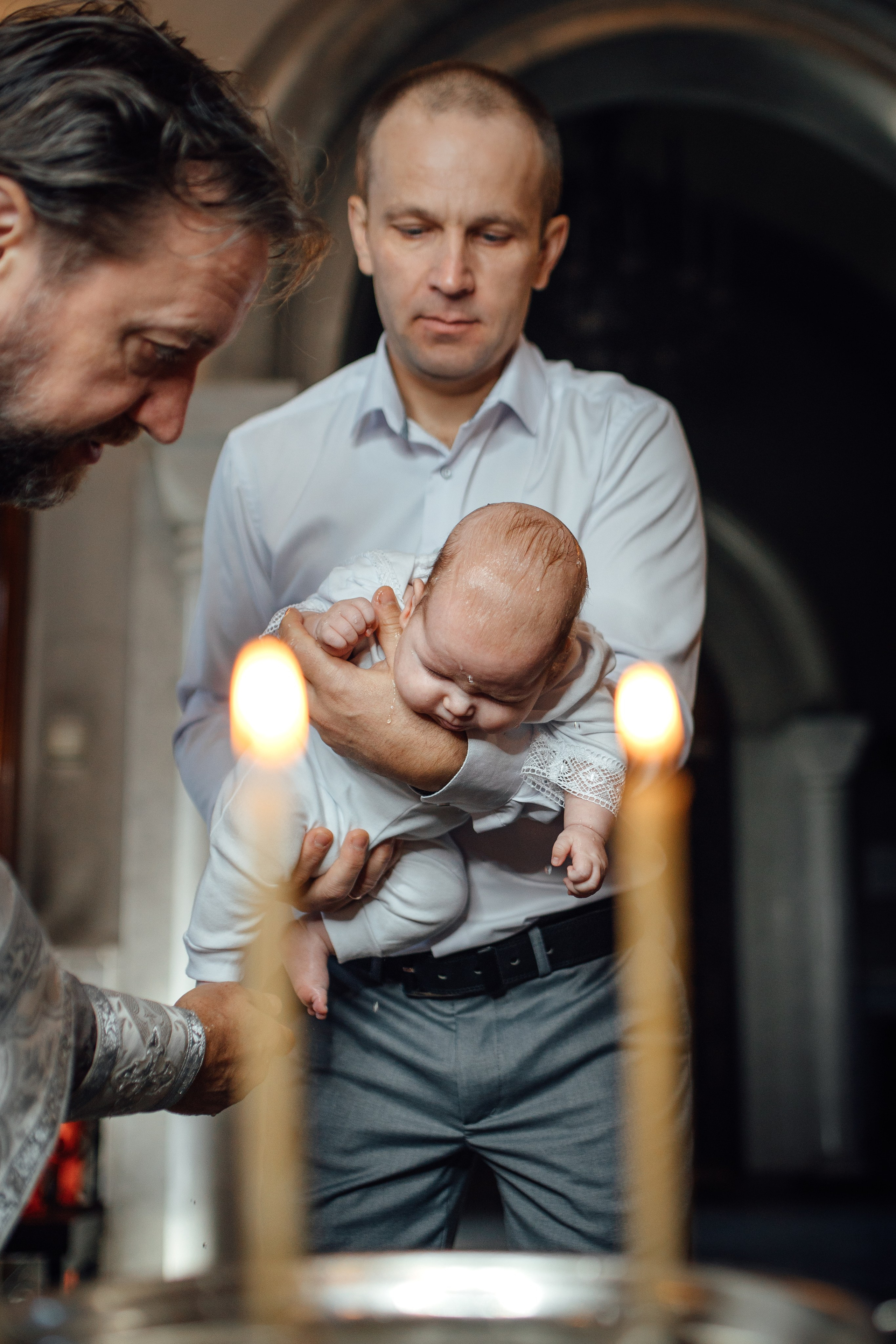 Крещение Тимура, храм иконы Божье Матери Всех Скорбящих Радость