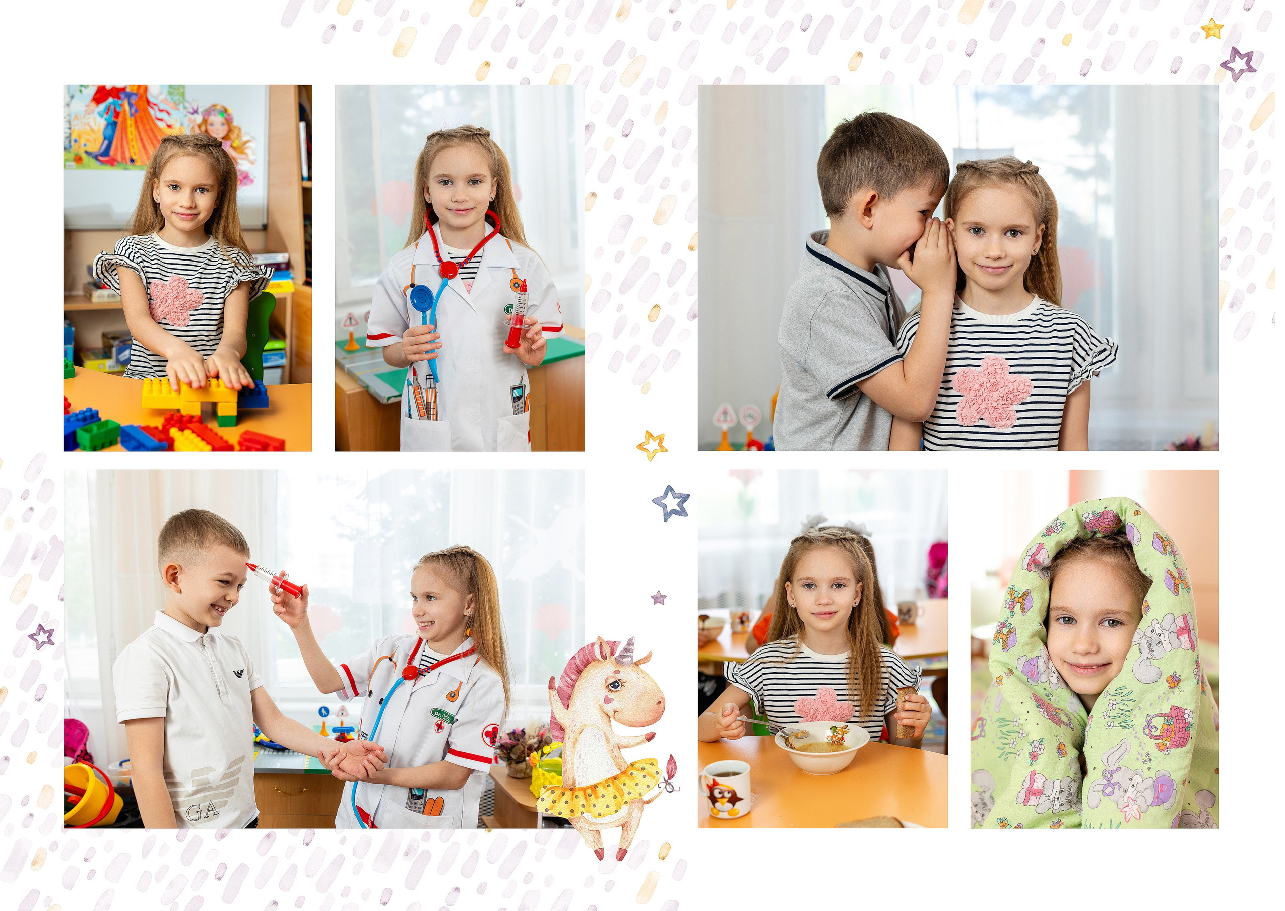 Пример 3р. Студия детской игровой фотографии COLOUR