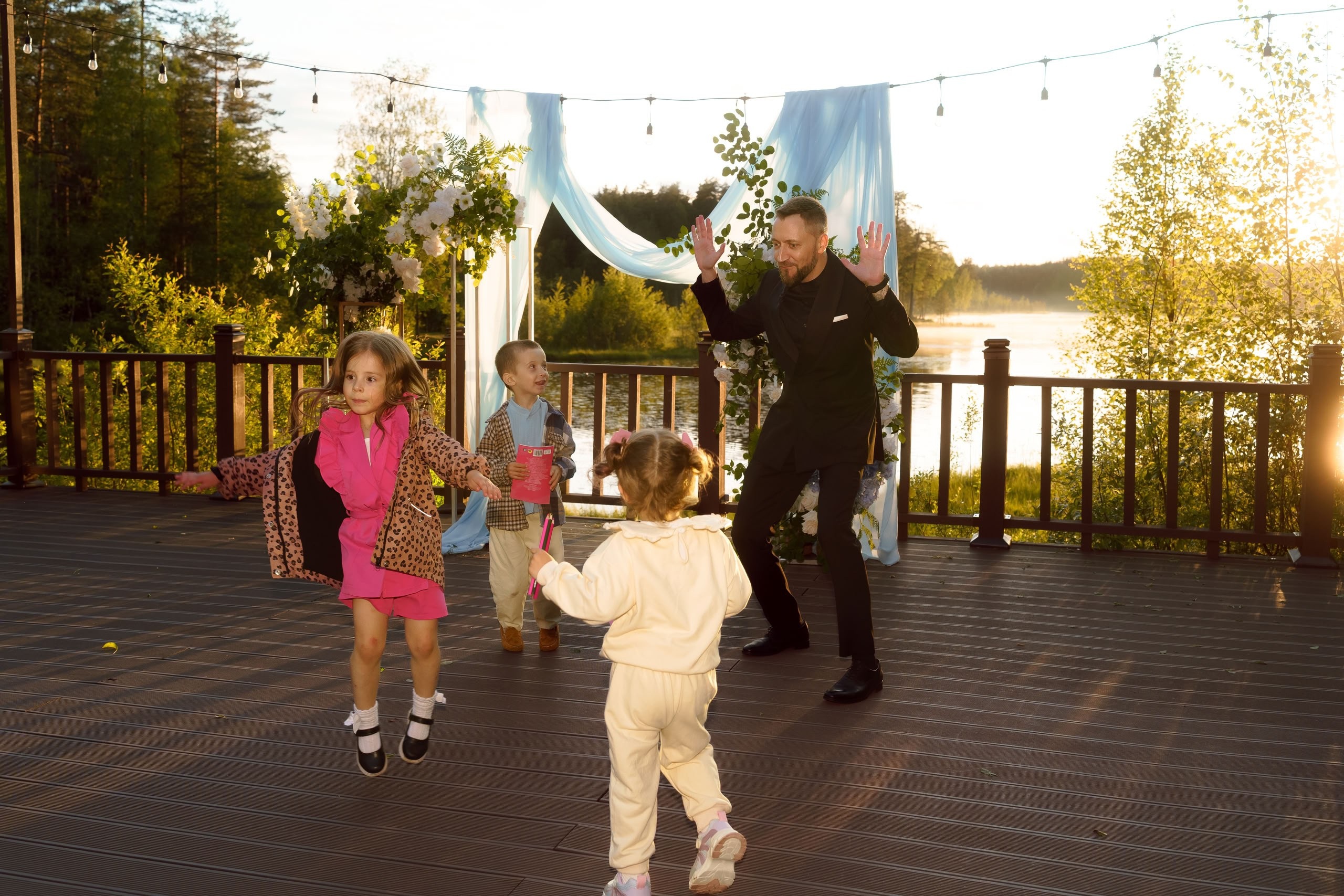 Мария и Михаил — прогулка у озера и церемония. Свадебный фотограф Дмитрий Родионов — Санкт-Петербург и Ленинградская область